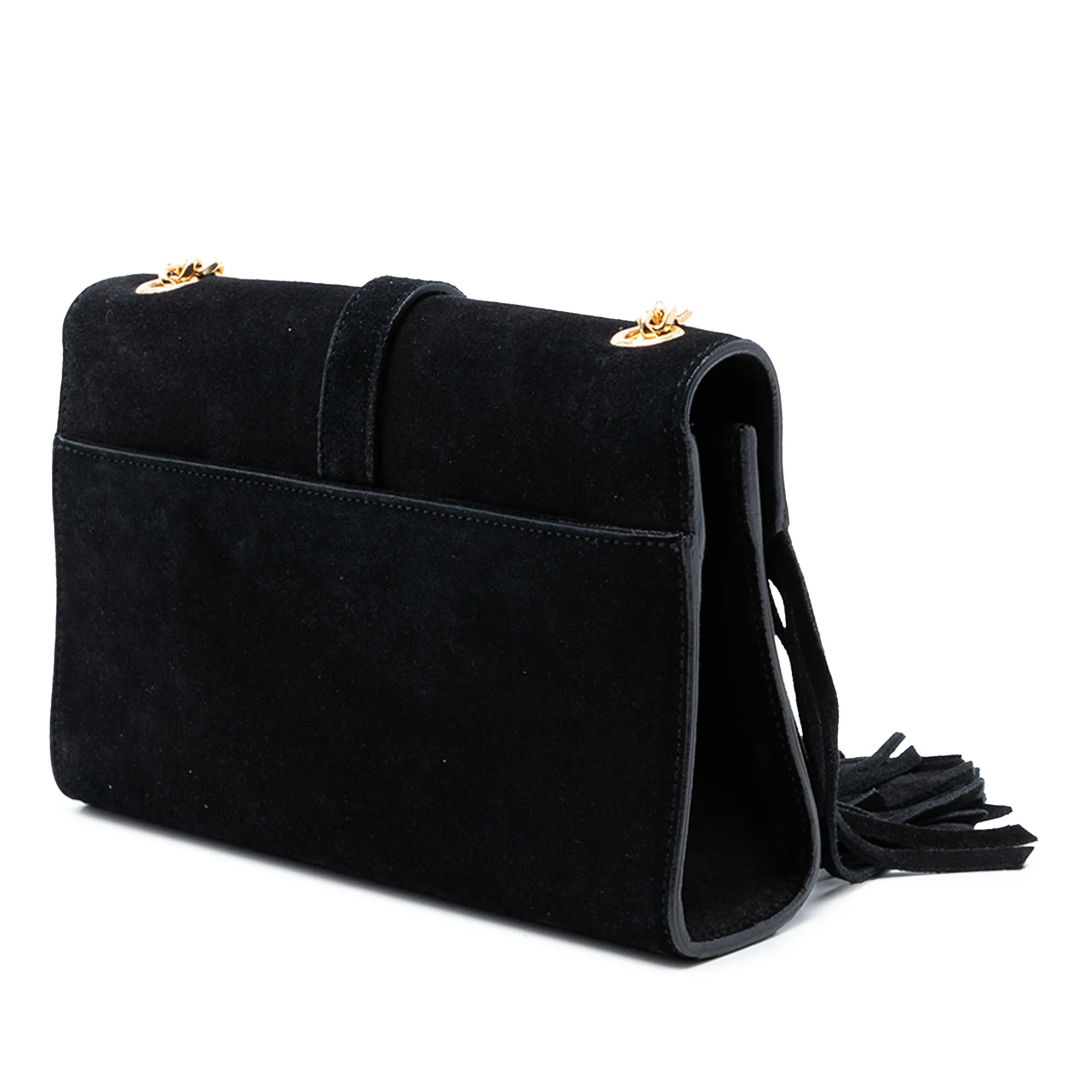 Classic Monogram Fringe Crossbody Bag Suede Small - Image 2
