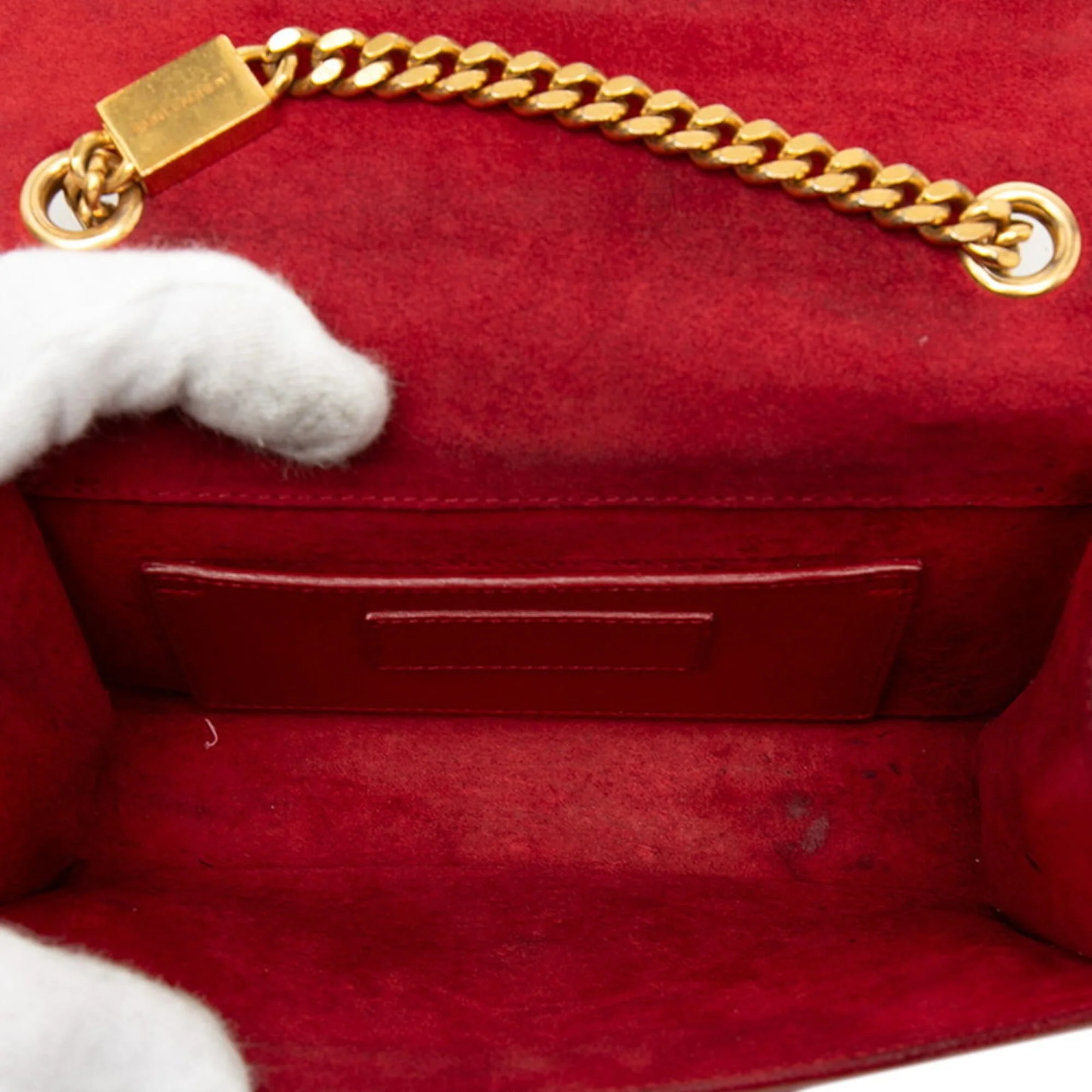 Classic Monogram Tassel Crossbody Bag Leather Small - Image 4