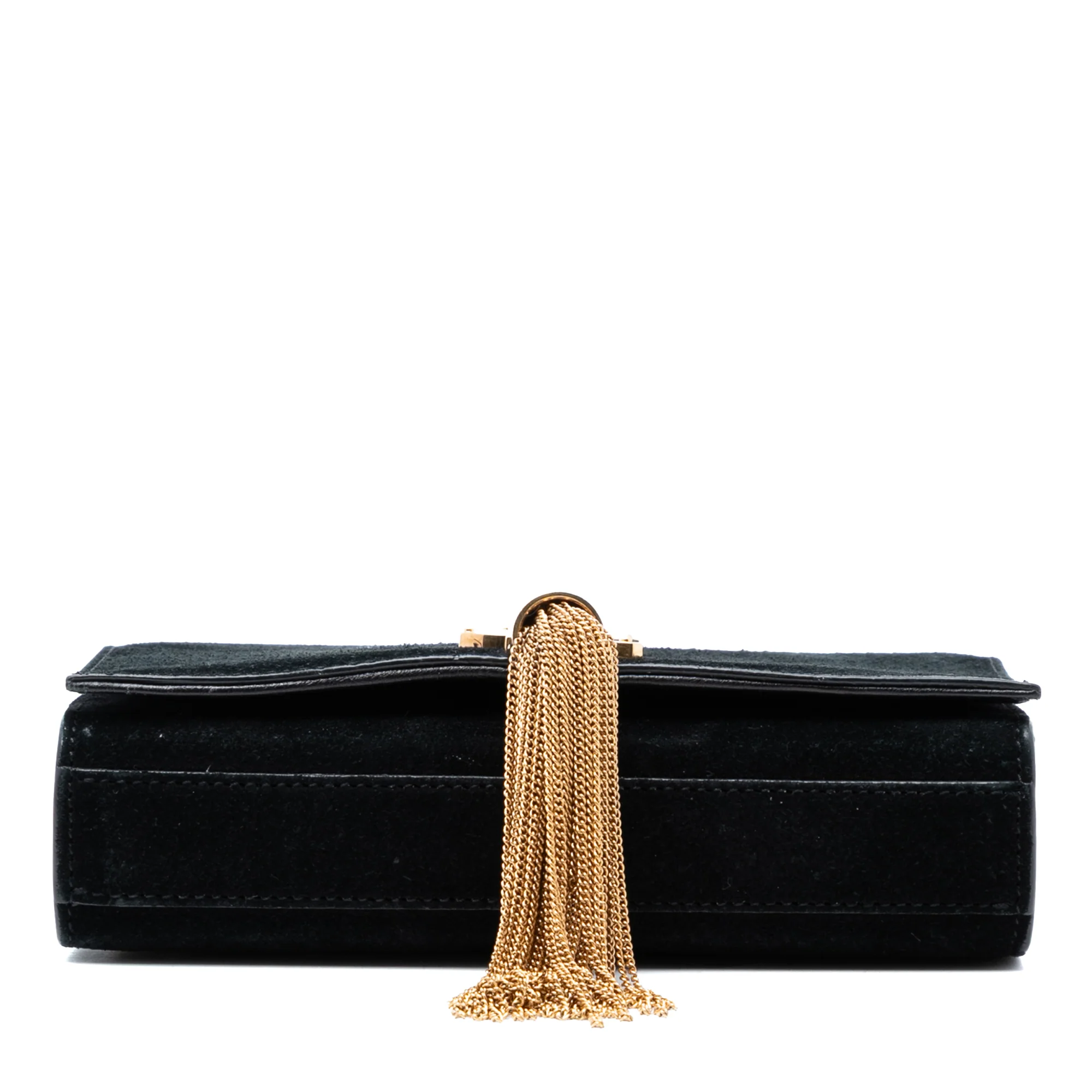 Classic Monogram Tassel Crossbody Bag Suede Small - Image 3
