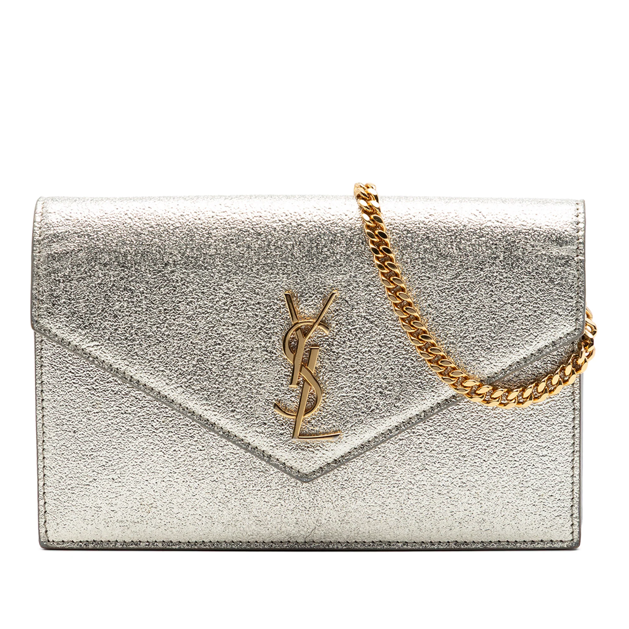 Classic Monogram Wallet on Chain Leather