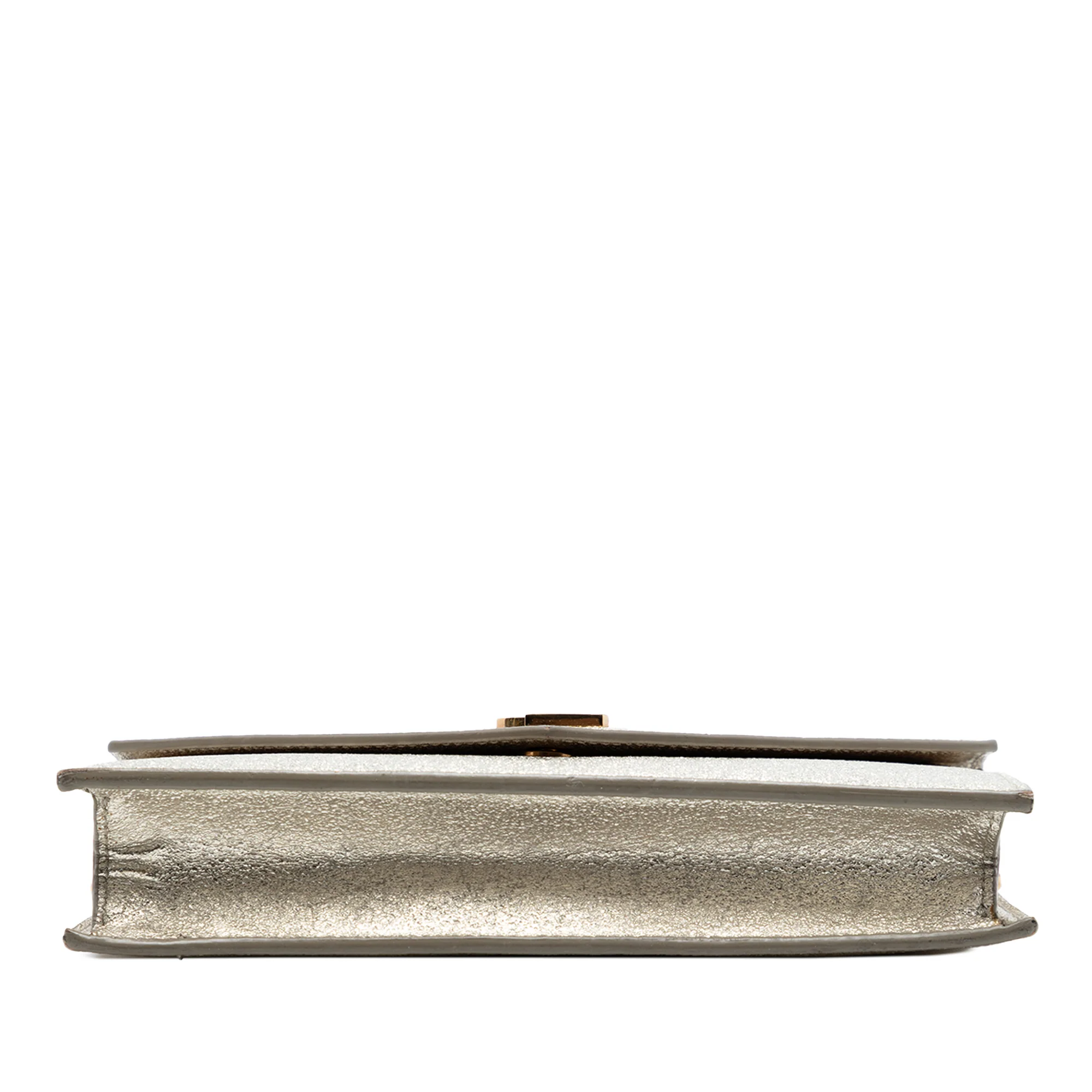 Classic Monogram Wallet on Chain Leather - Image 3
