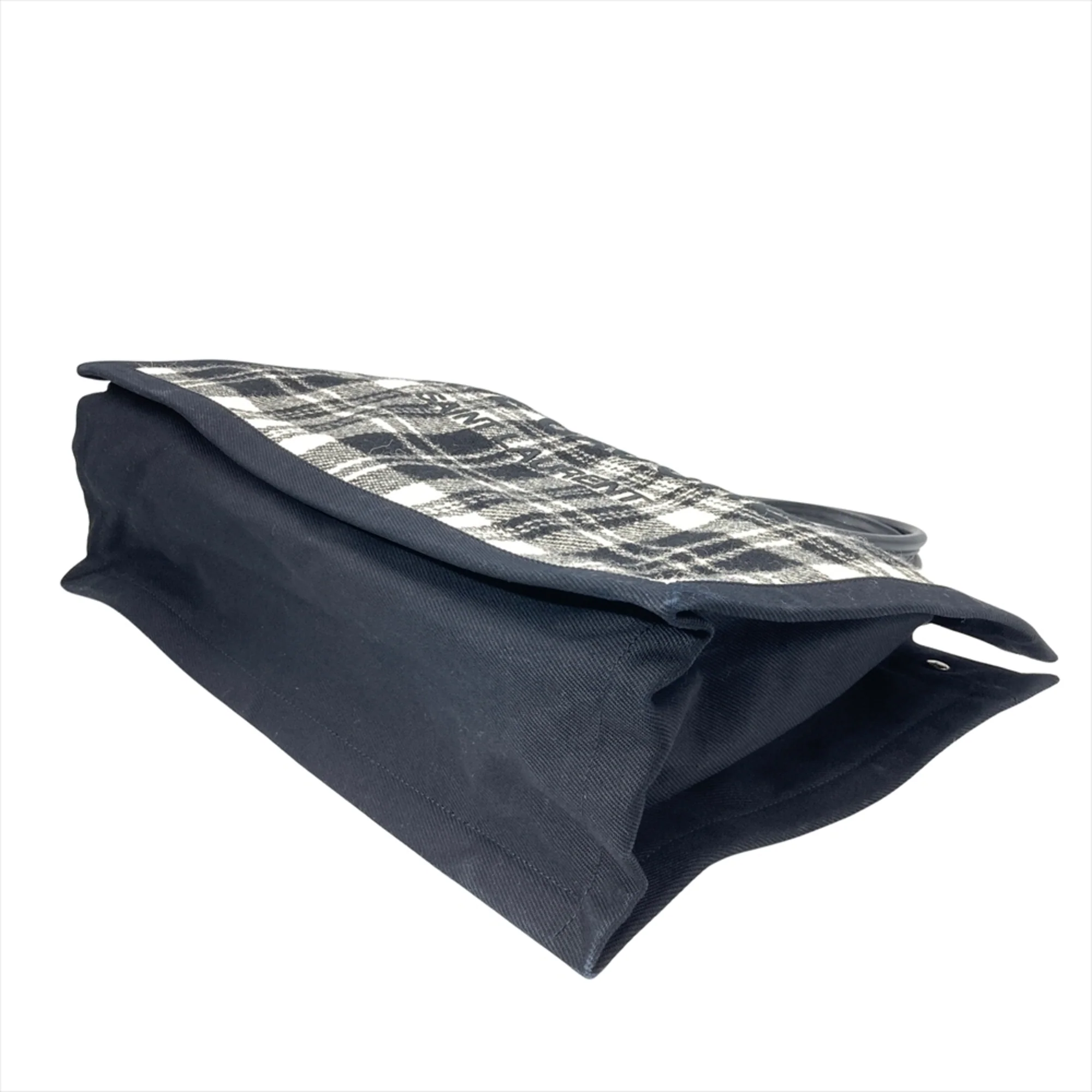 Rive Gauche Shopper Tote Printed Wool Large - Image 5