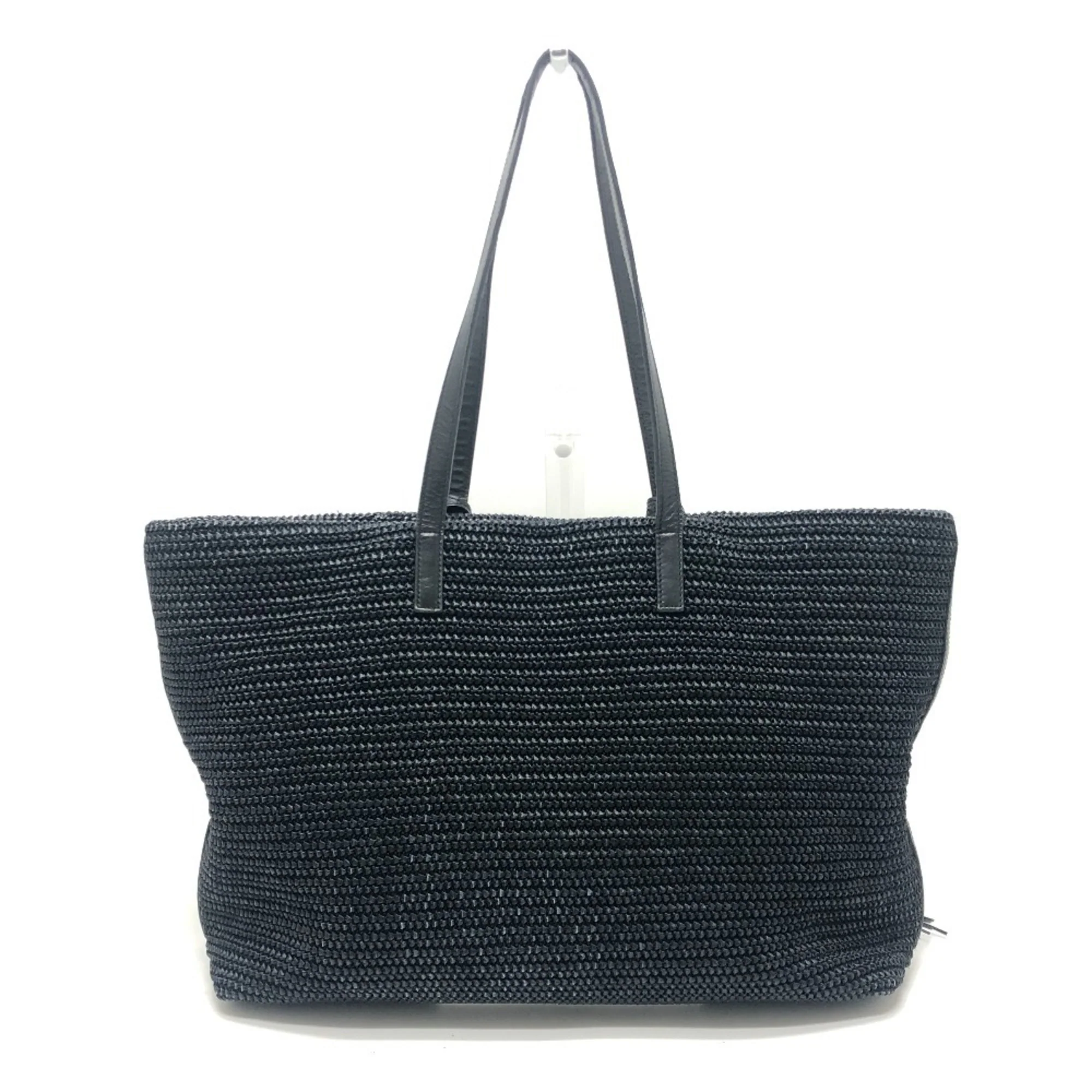 Shopper Tote Woven Raffia East West - Image 2