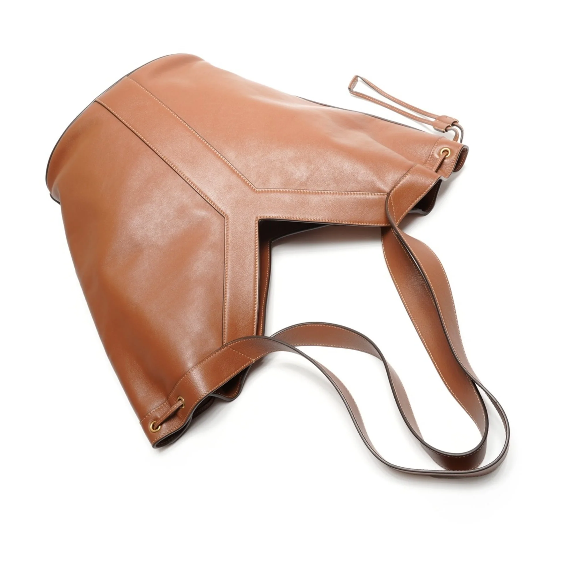 Y Tote Leather Medium - Image 8