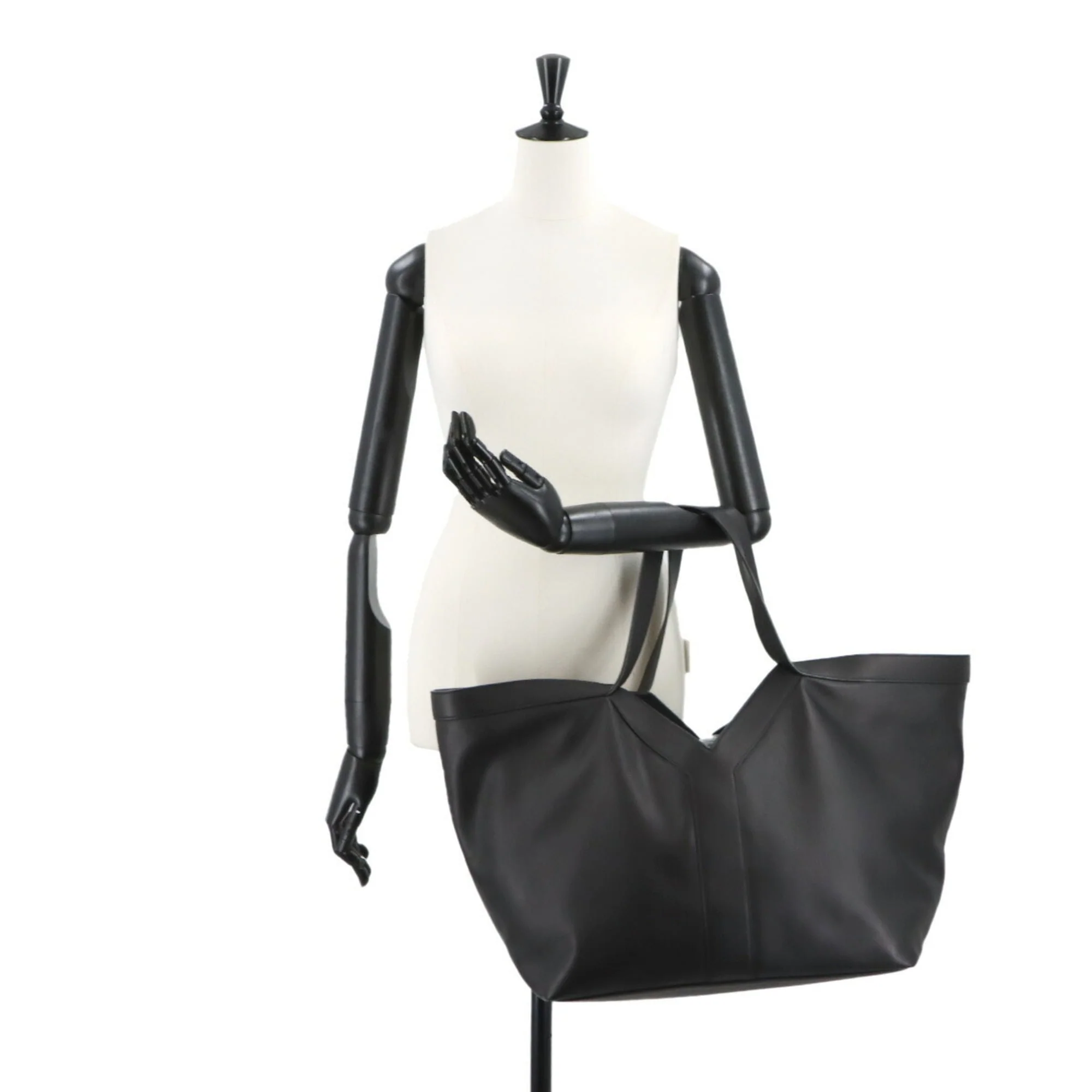Y Tote Leather Medium - Image 8