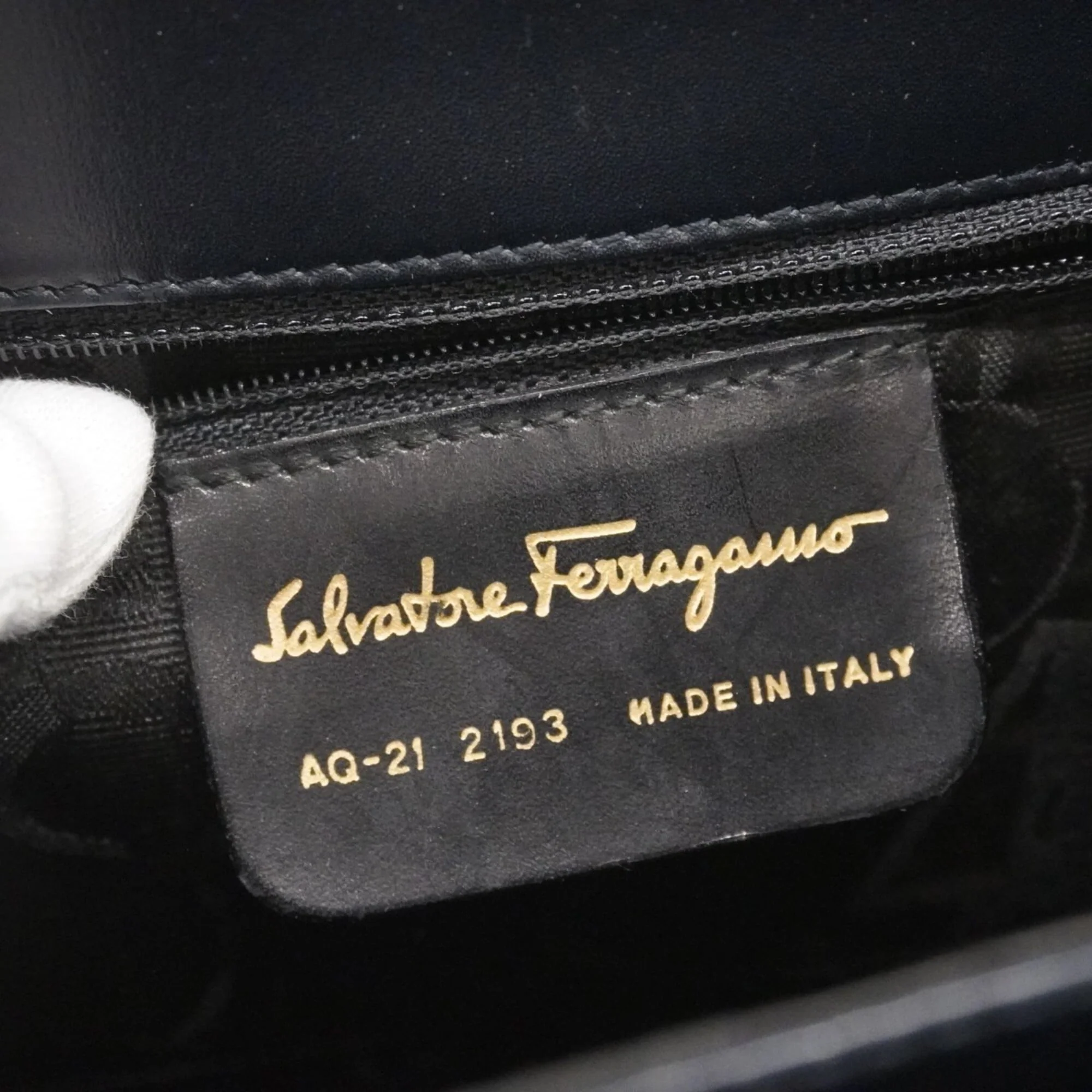 Gancini Convertible Top Handle Bag Leather Mini - Image 5