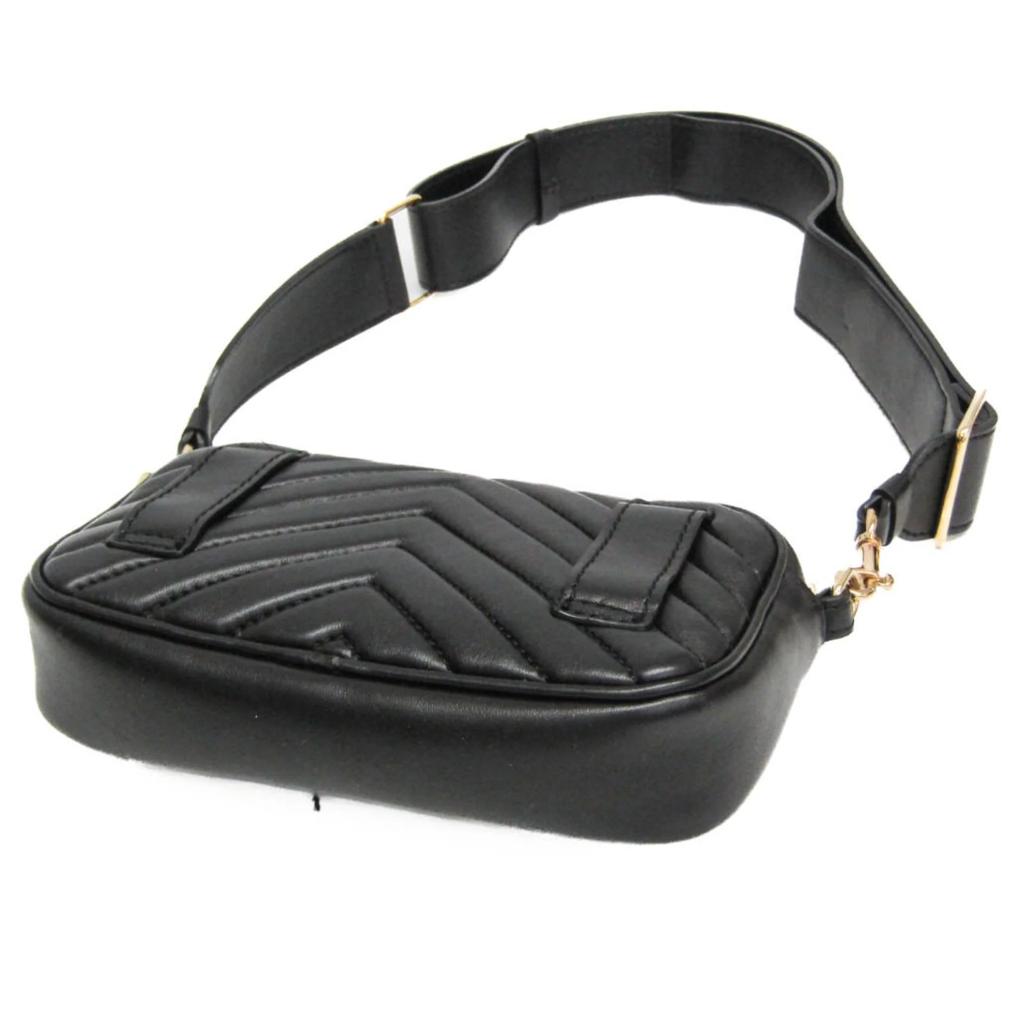 Stella Star Convertible Waist Bag Quilted Faux Leather - Image 3