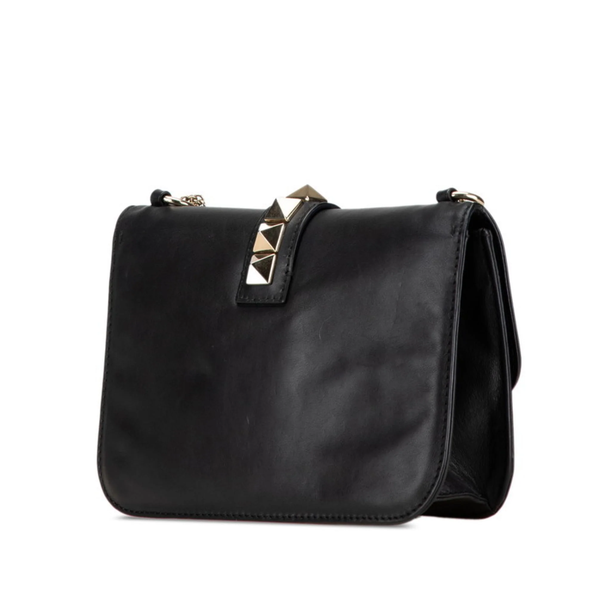 Glam Lock Shoulder Bag Leather Medium - Image 2