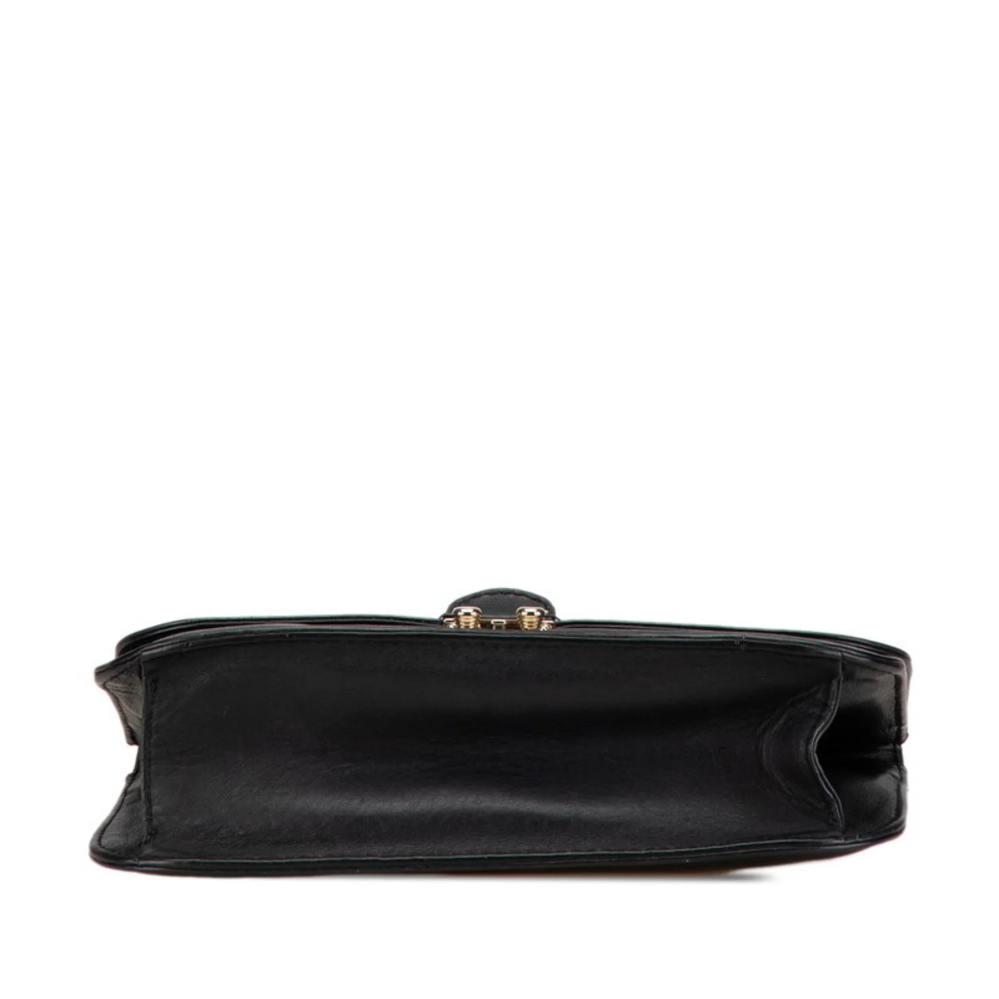 Glam Lock Shoulder Bag Leather Medium - Image 3