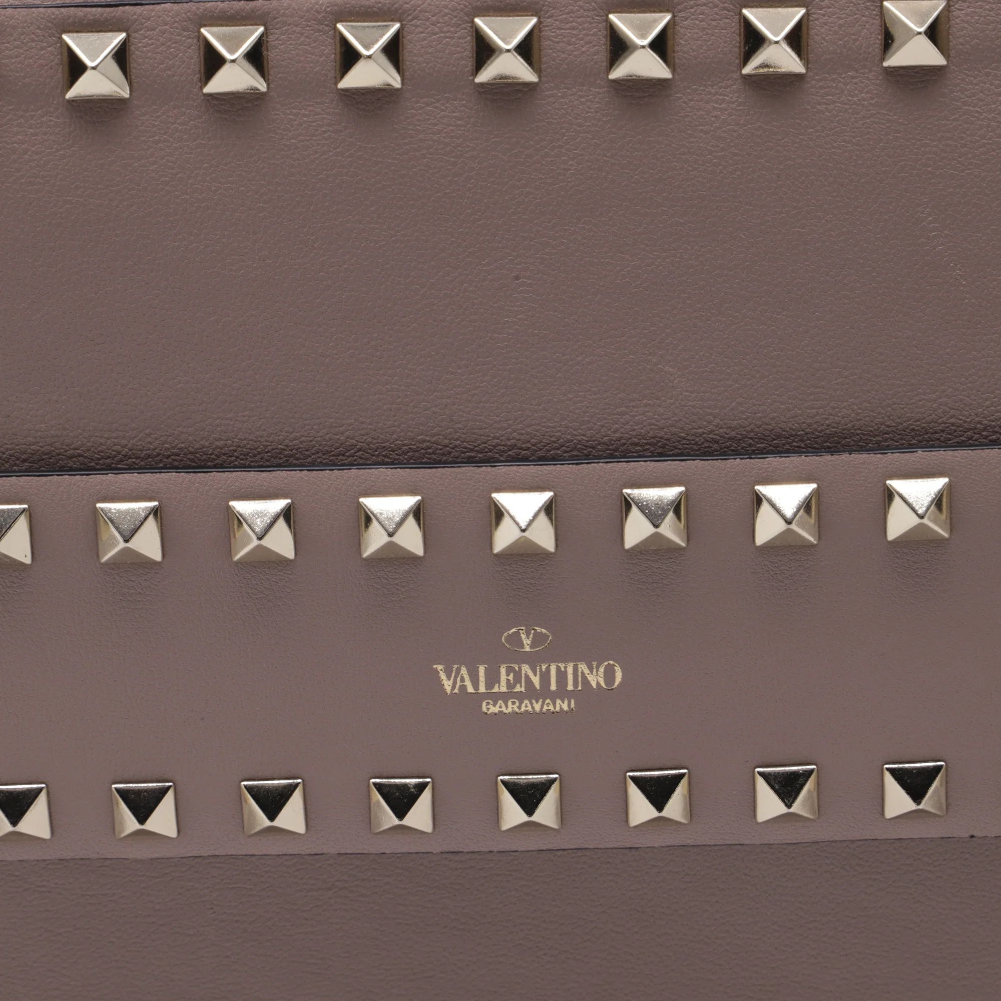 Rockstud Front Handle Flap Bag Leather Small - Image 6
