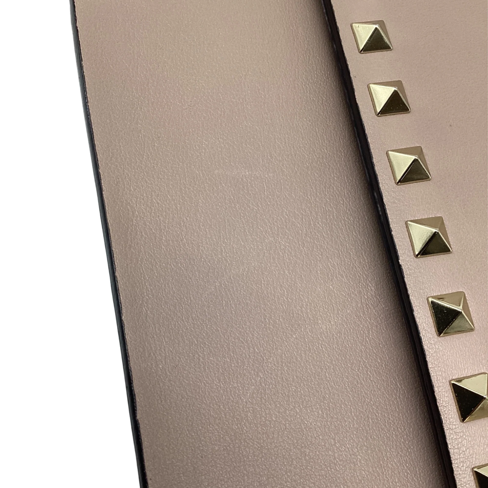 Rockstud Front Handle Flap Bag Leather Small - Image 9