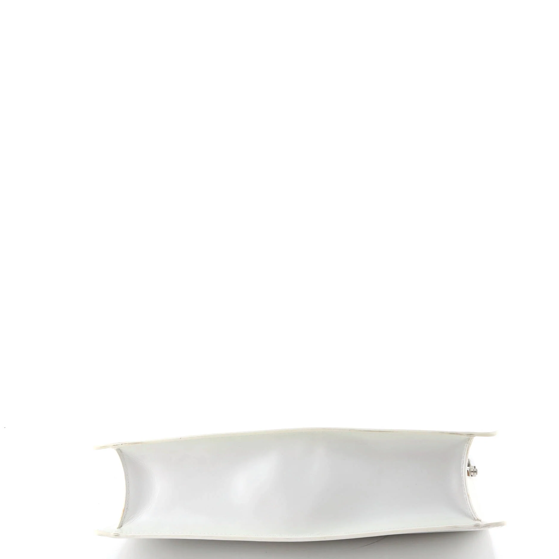 Four Ring Frame Shoulder Bag Leather - Image 4