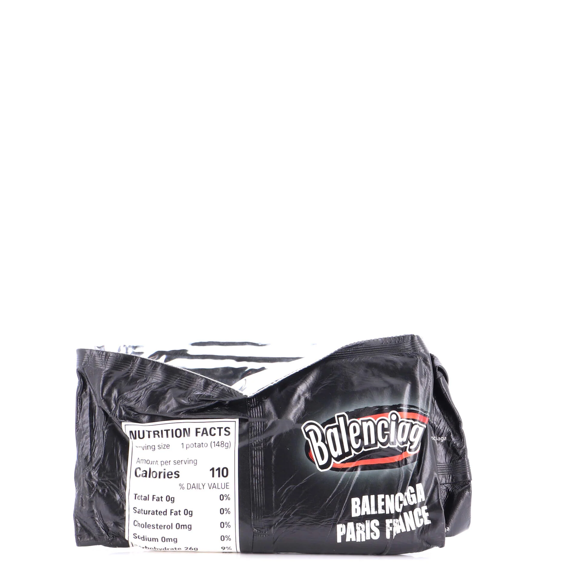 Chips Trifold Clutch Wallet Printed Leather