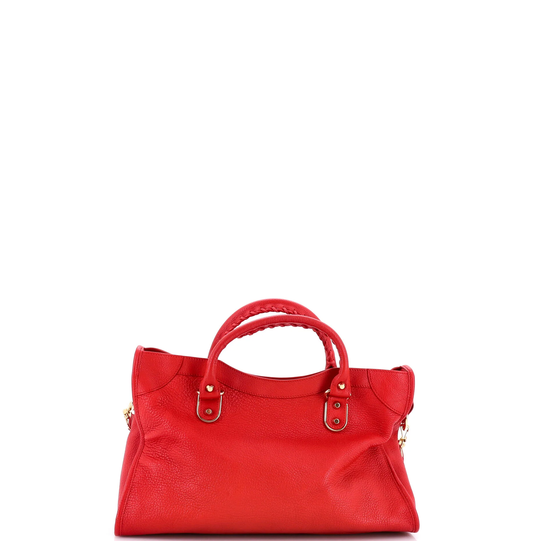 City Classic Metallic Edge Bag Leather Medium - Image 3