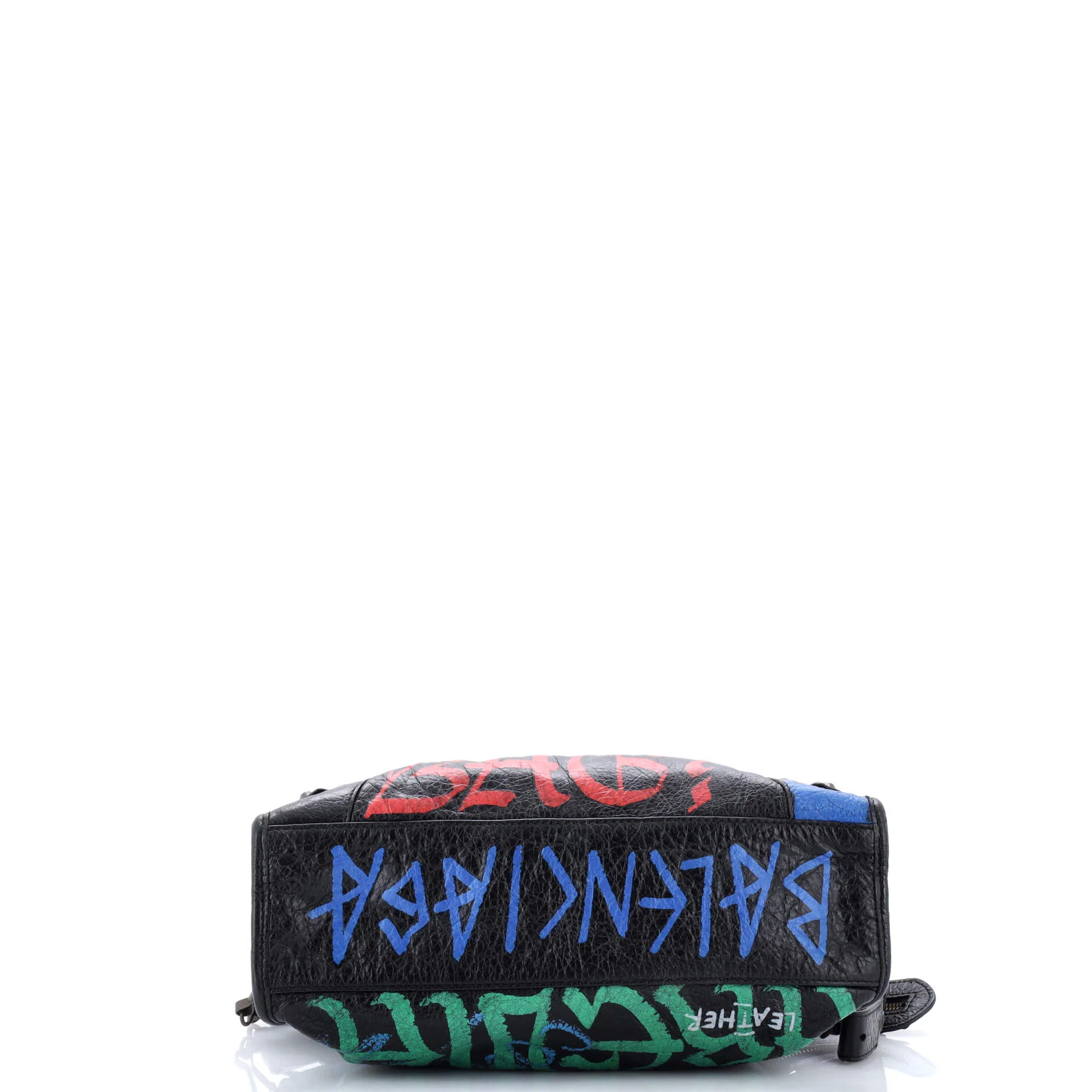 City Graffiti Classic Studs Bag Leather Small - Image 4