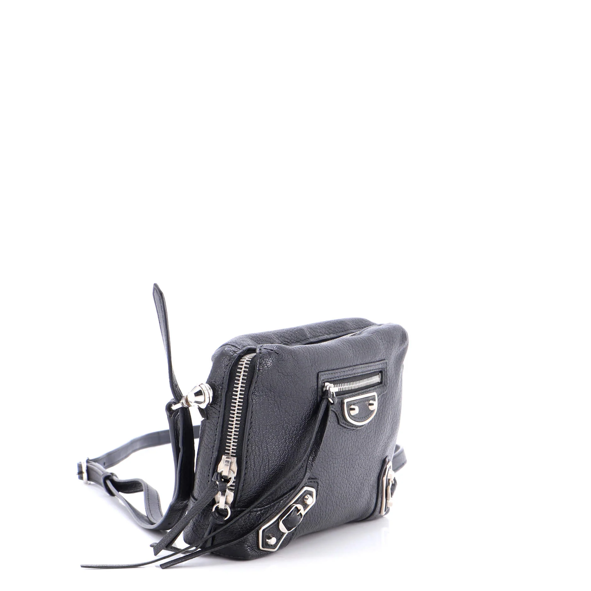 Classic Studs Chain Reporter Crossbody Bag Leather XS - Image 2