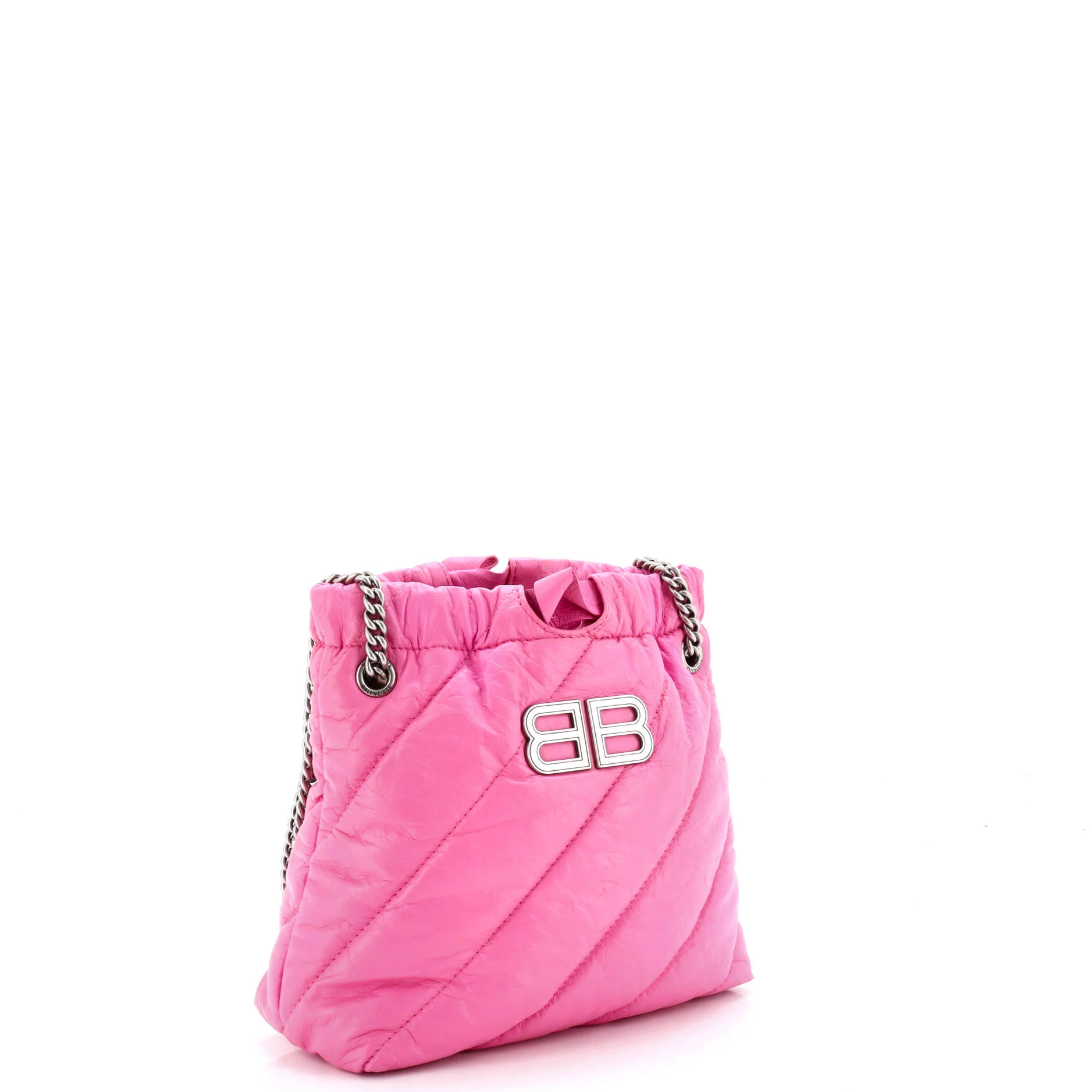 Crush Chain Tote Quilted Crushed Calfskin XS - Image 2