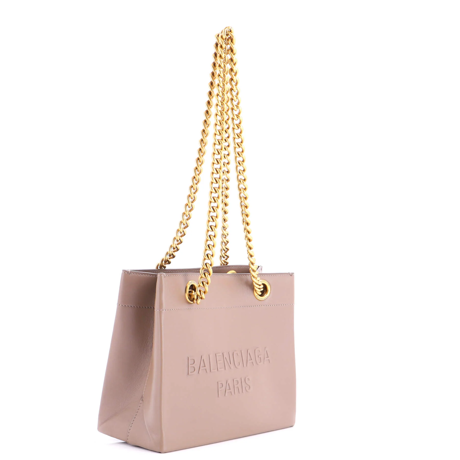 Duty Free Chain Tote Leather Small - Image 2