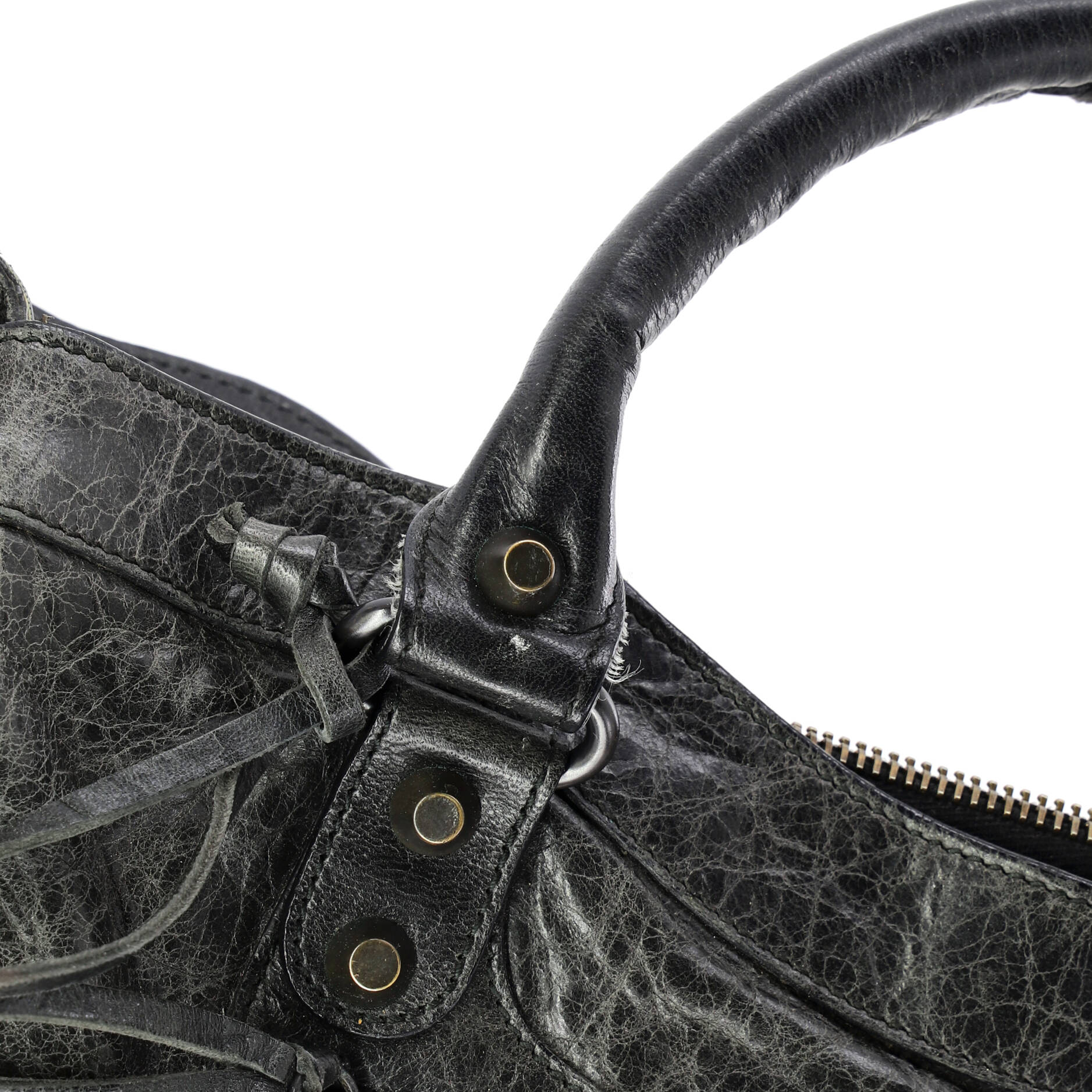 First Classic Studs Bag Leather - Image 6