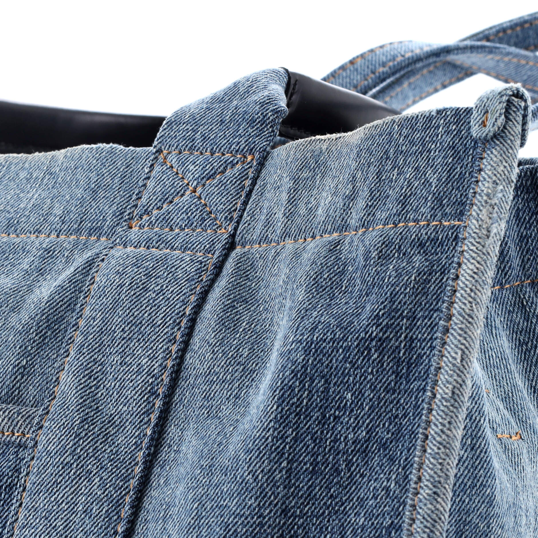 Hardware Tote Denim Small - Image 7