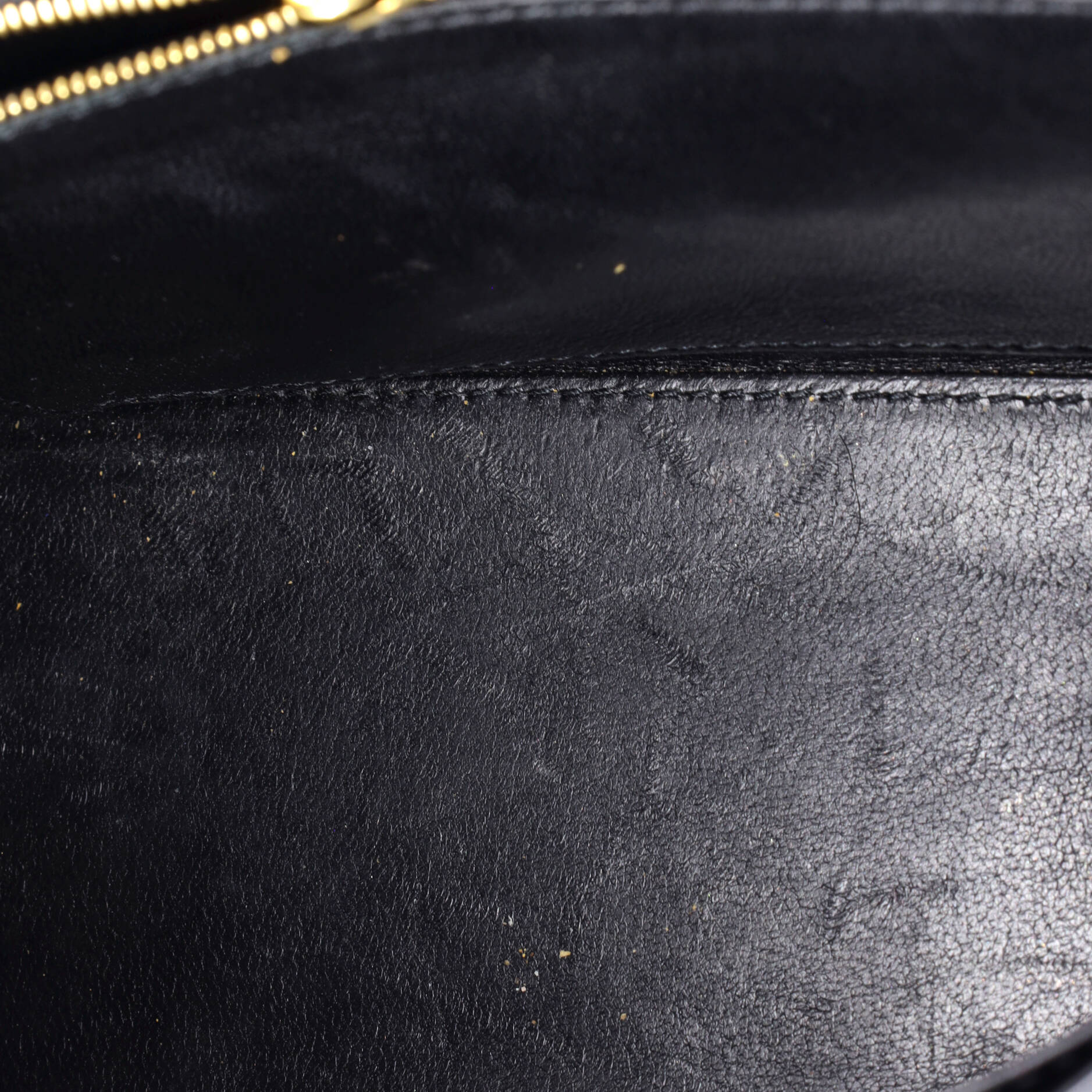 Hourglass Top Handle Bag Leather Medium - Image 5