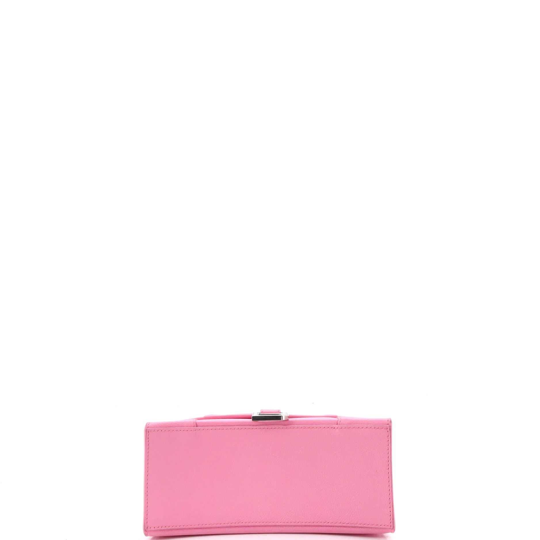 Hourglass Top Handle Bag Leather Small - Image 4