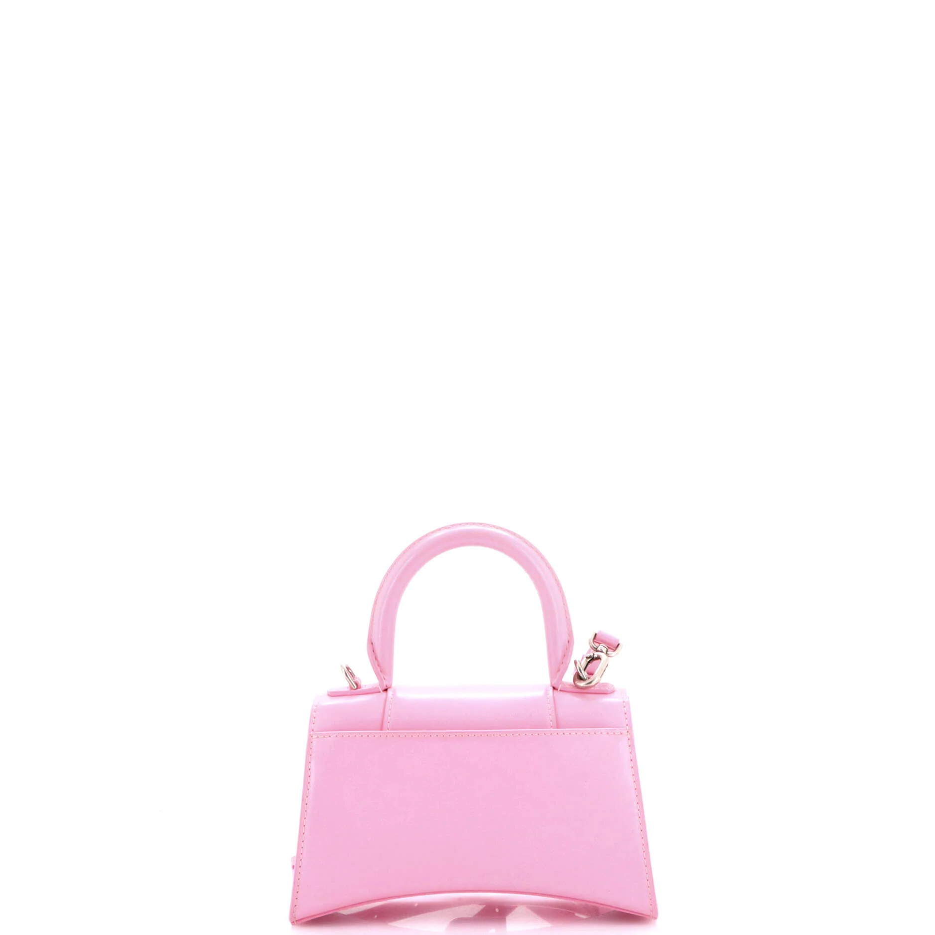 Hourglass Top Handle Bag Leather XS - Image 3