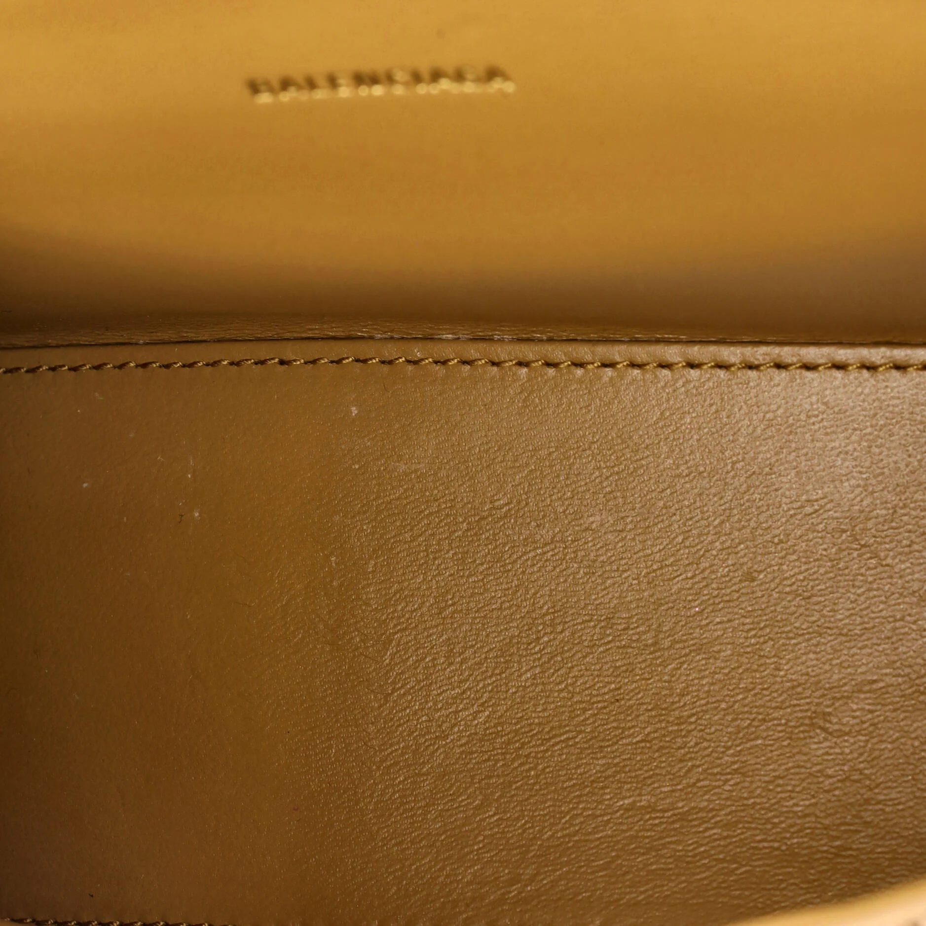 Hourglass Top Handle Bag Suede with Crystals XS - Image 5