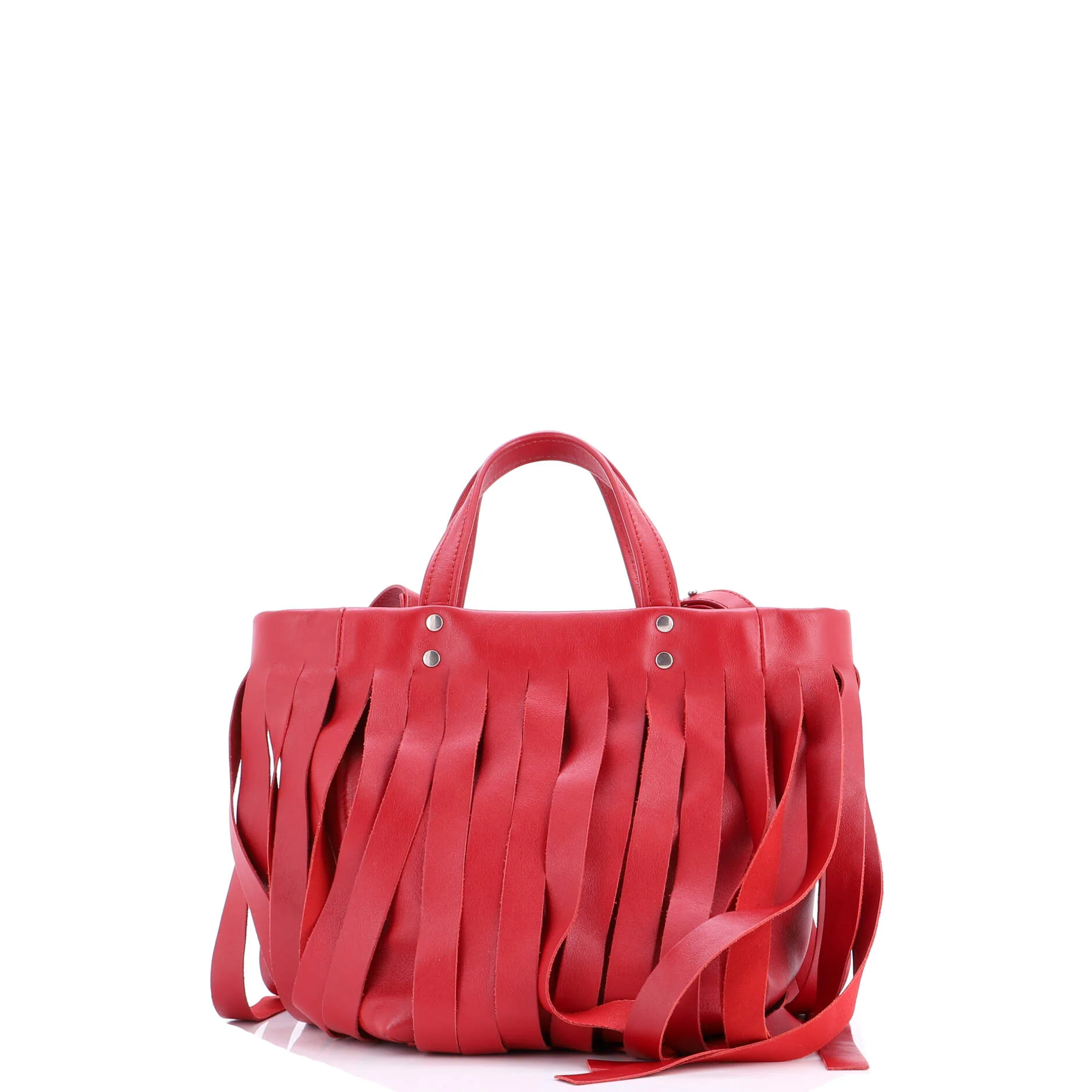 Laundry Cabas Tote Fringe Leather XS - Image 3