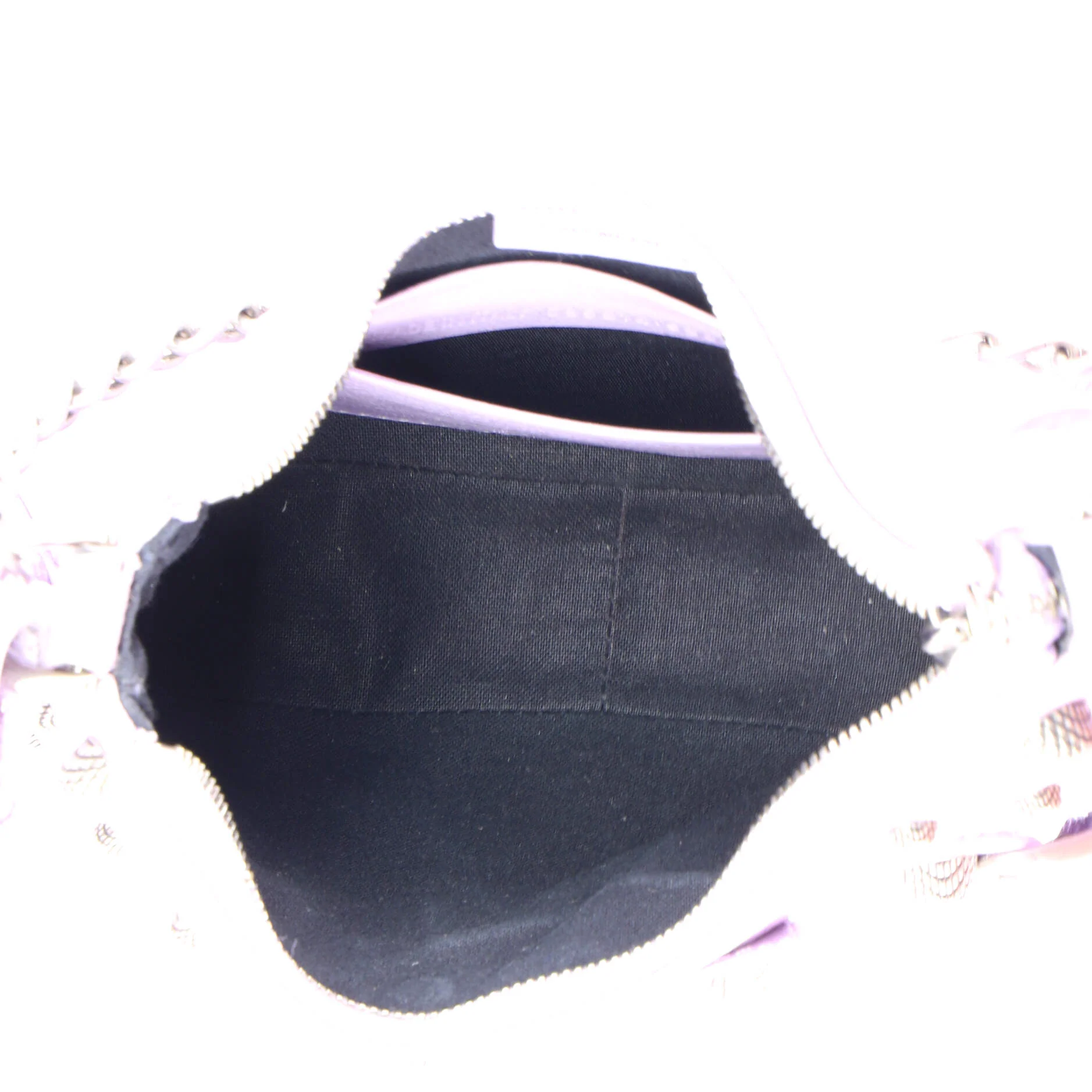 Le Cagole Giant Studs Chain Shoulder Bag Leather XS - Image 5
