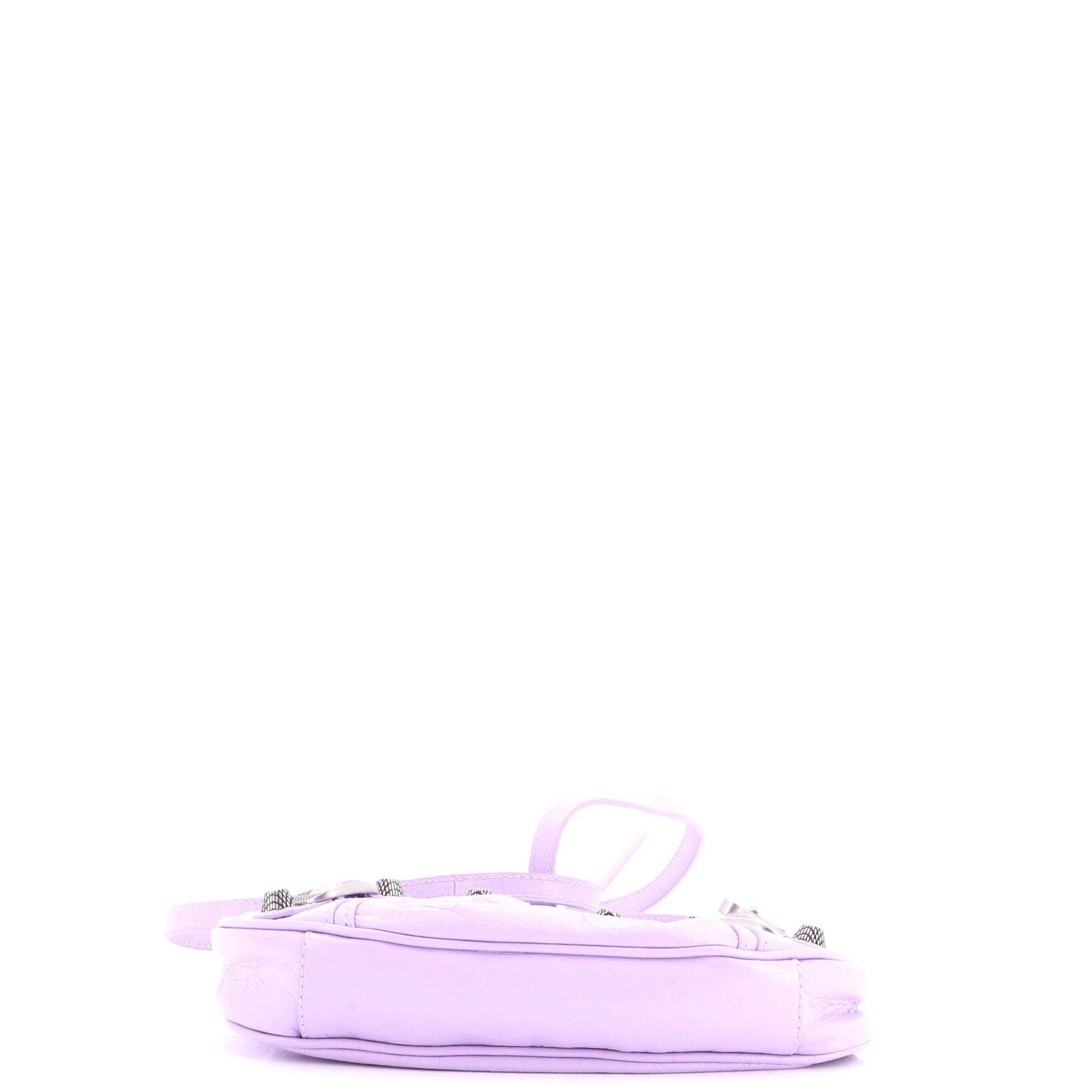 Le Cagole Giant Studs Shoulder Bag Leather Mini - Image 4