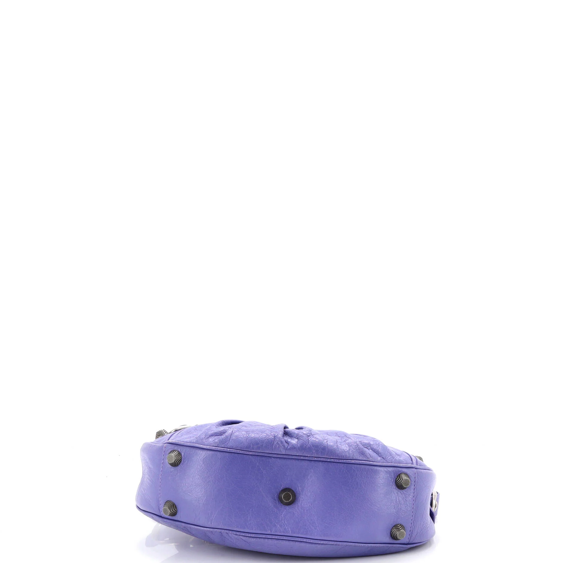 Le Cagole Giant Studs Shoulder Bag Leather Small - Image 5
