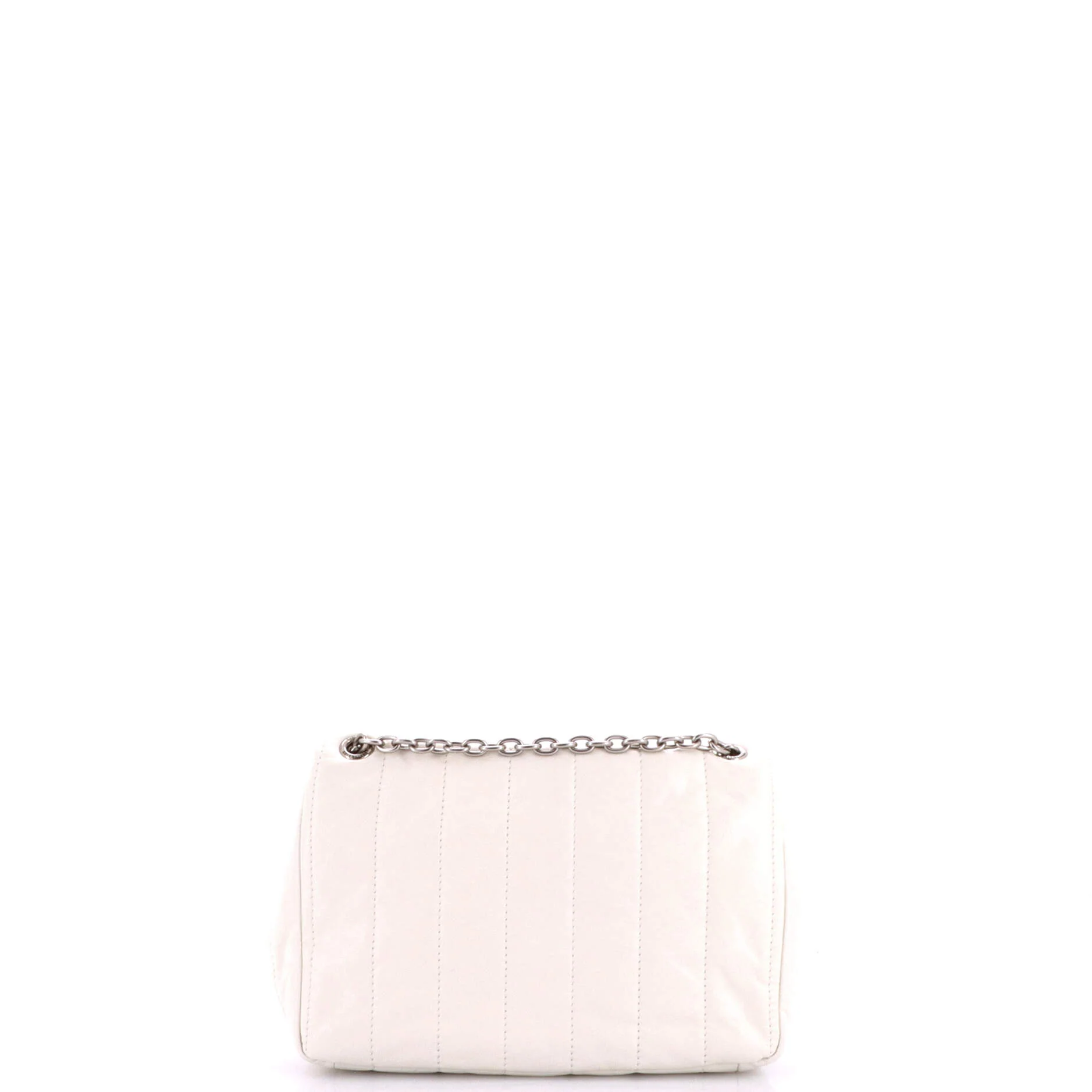 Monaco Chain Flap Shoulder Bag Quilted Leather Mini - Image 3