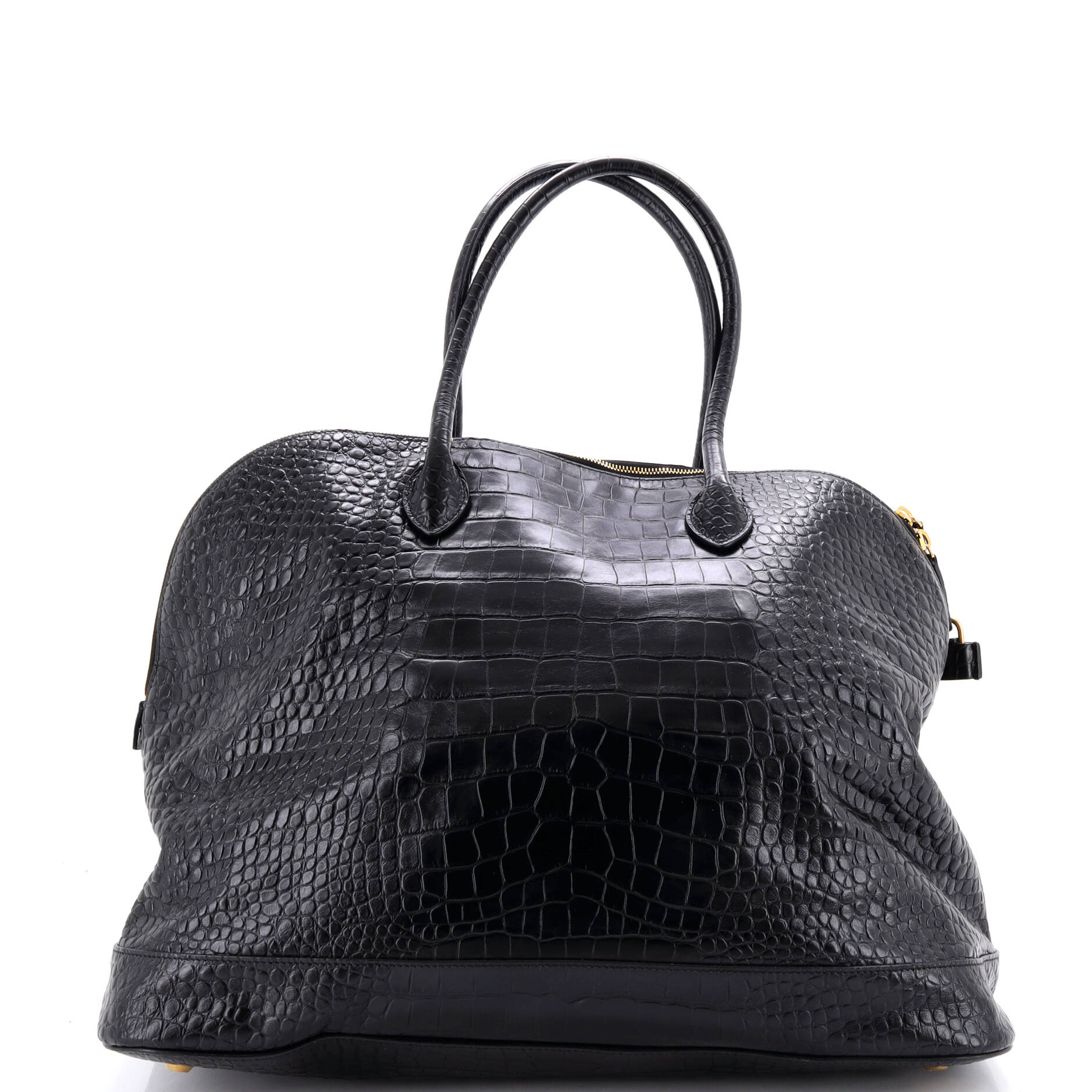 Ville Bag Crocodile Embossed Leather Large - Image 3