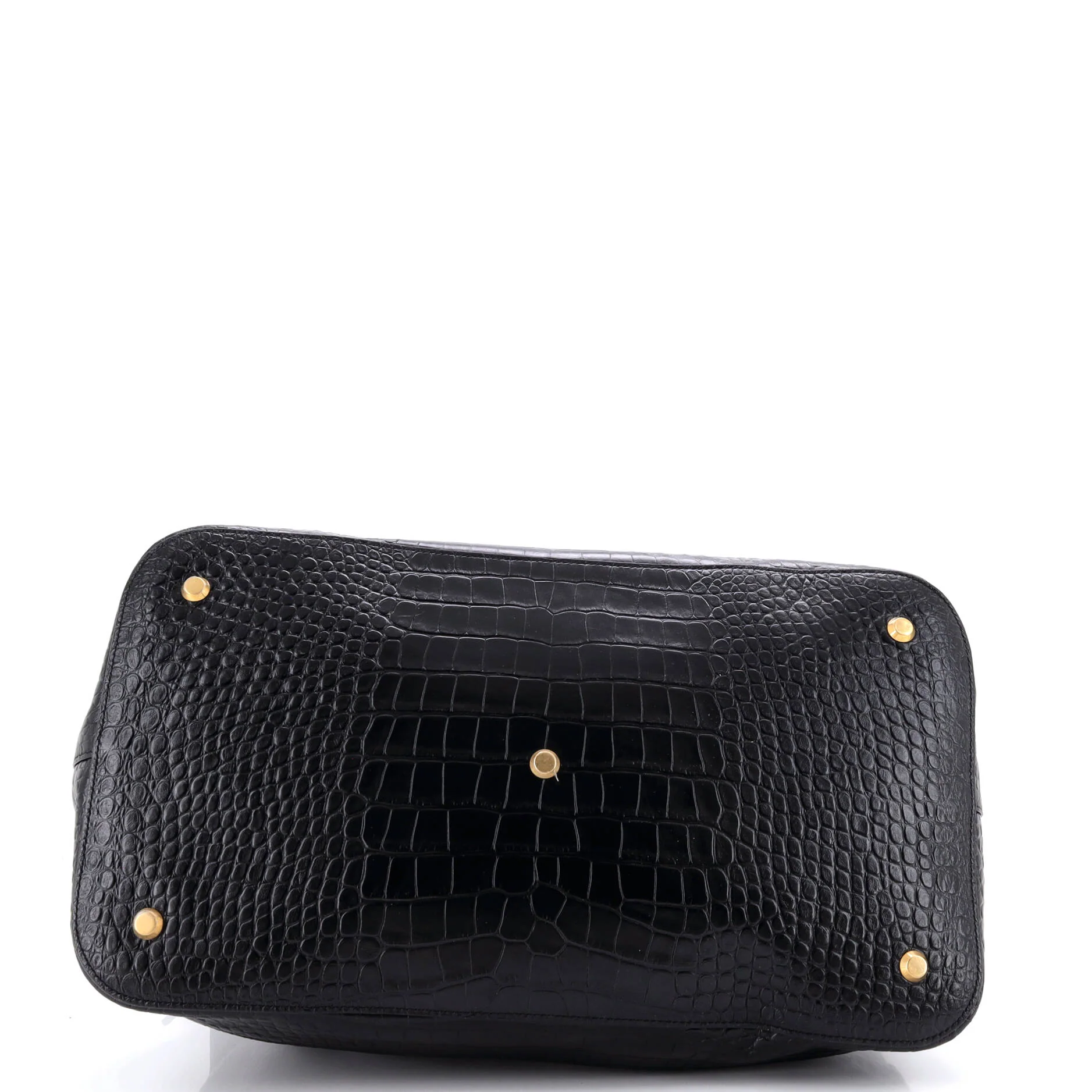 Ville Bag Crocodile Embossed Leather Large - Image 4