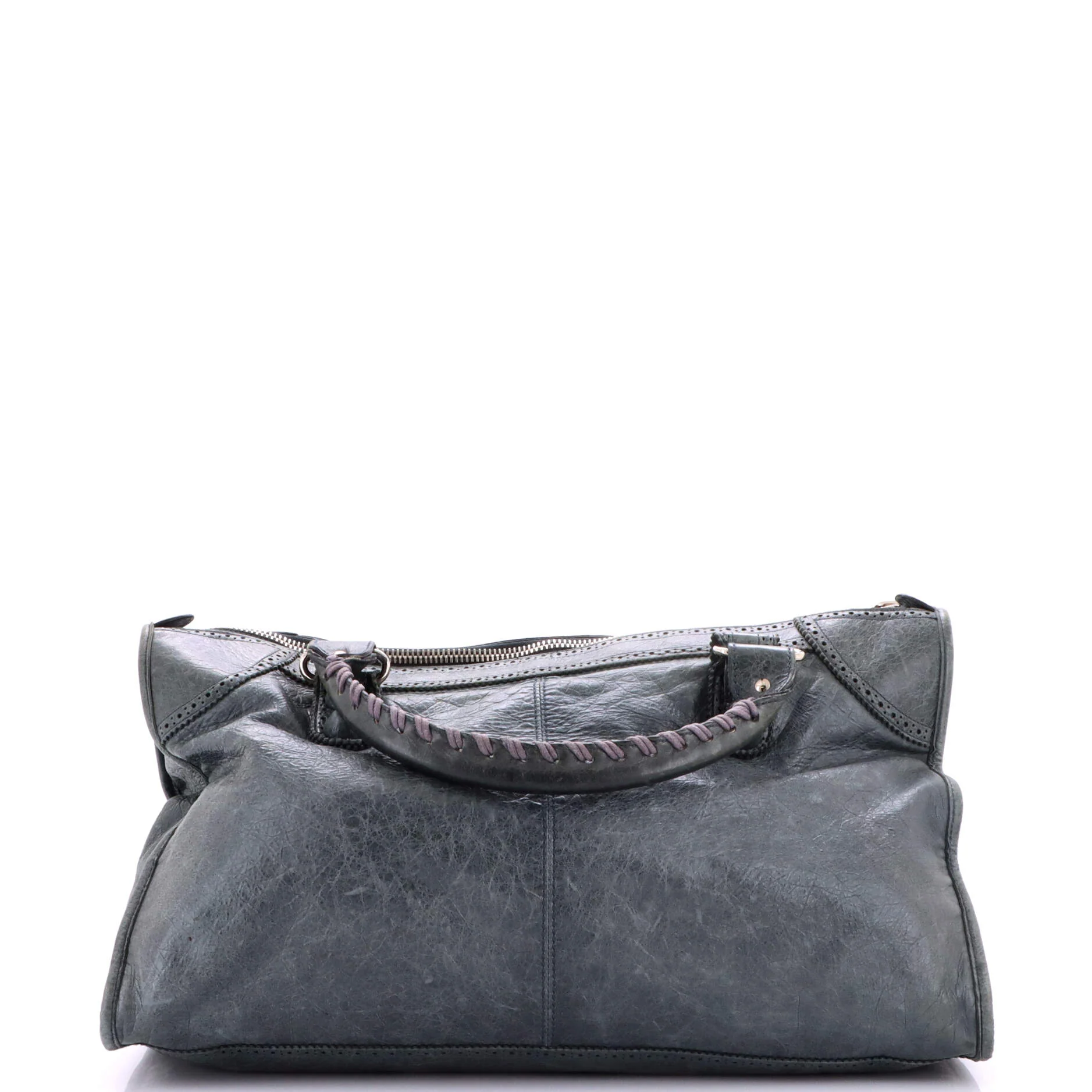 Work Covered Giant Brogues Bag Leather - Image 3