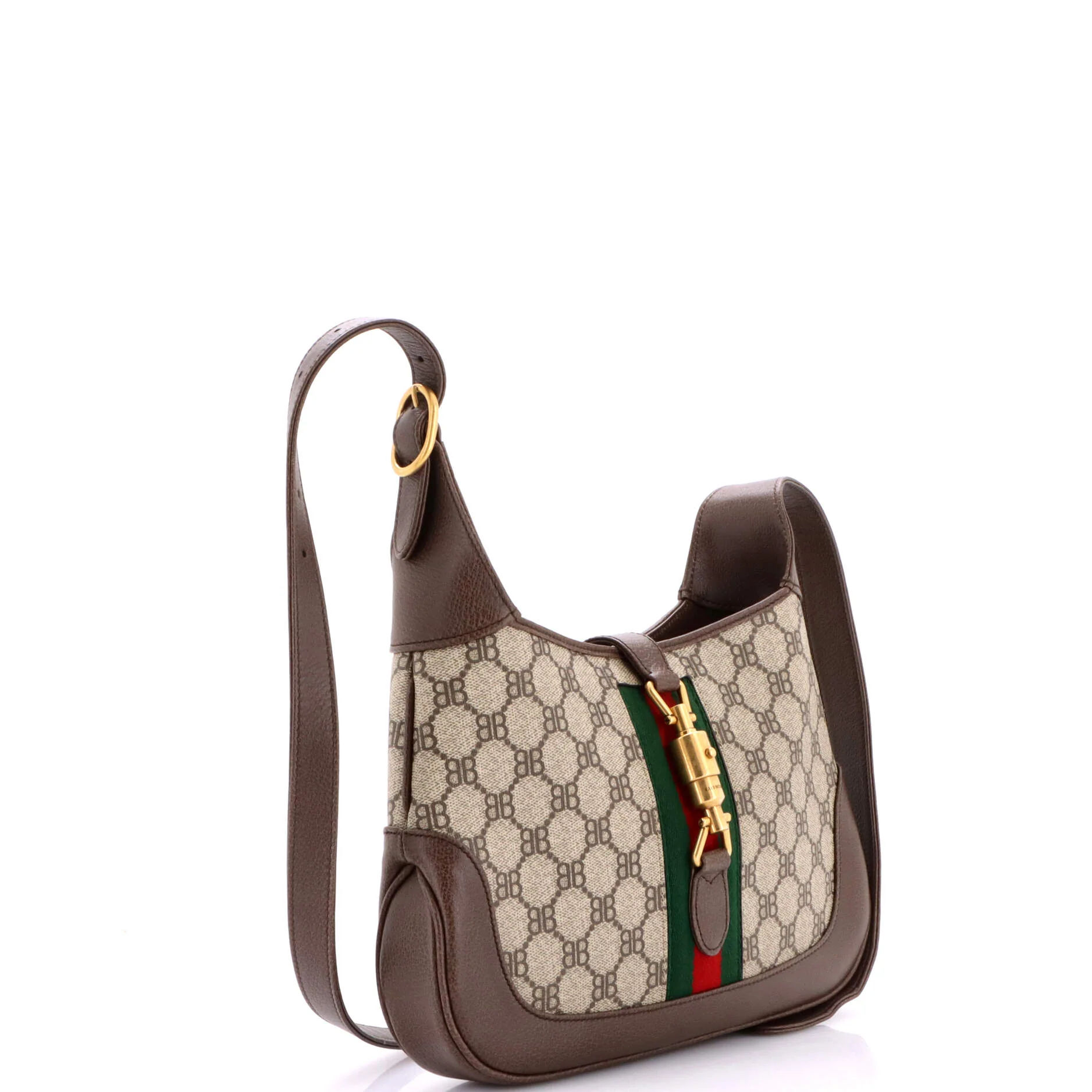 x Gucci The Hacker Project Jackie 1961 Hobo BB Coated Canvas Small - Image 2