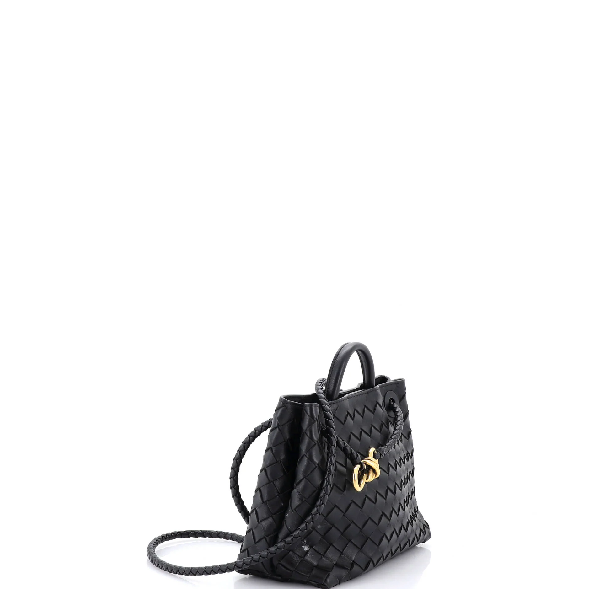 Andiamo Top Handle Bag Intrecciato Nappa Small - Image 2