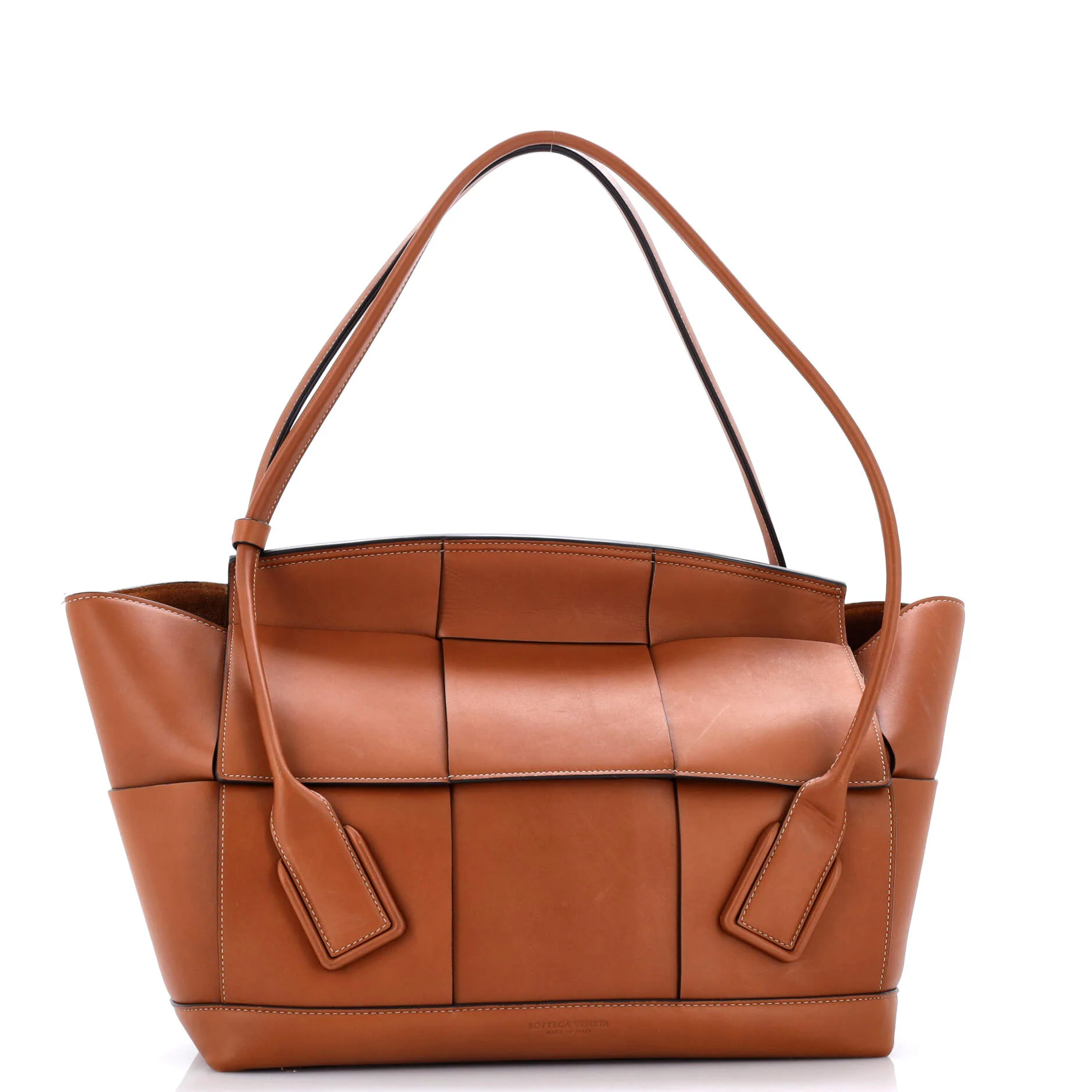 Arco Bag Maxi Intrecciato Leather Large - Image 2