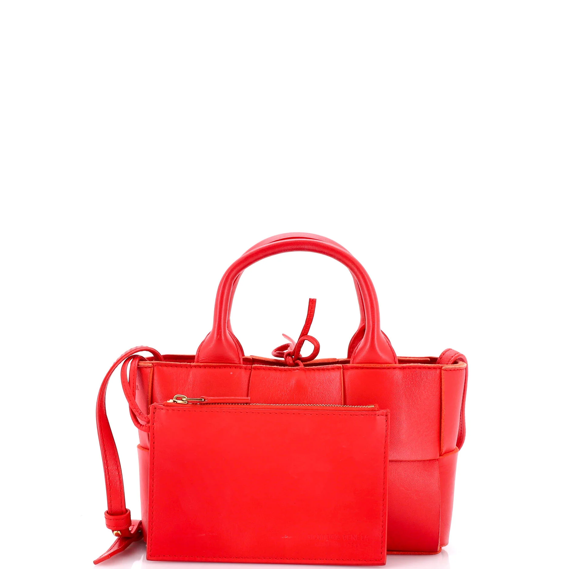 Arco Tote Maxi Intrecciato Leather Candy - Image 2