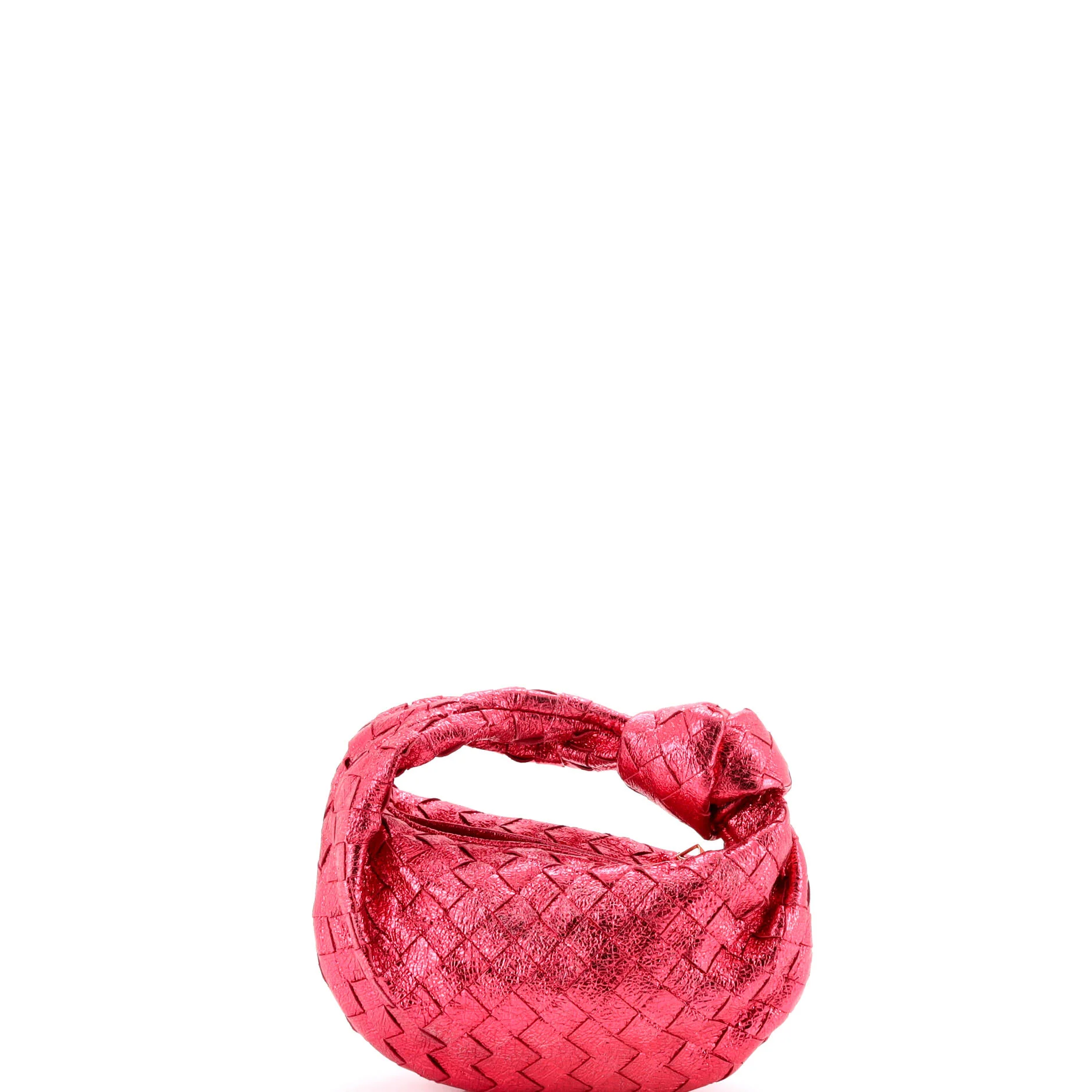 BV Jodie Hobo Metallic Intrecciato Nappa Mini - Image 3