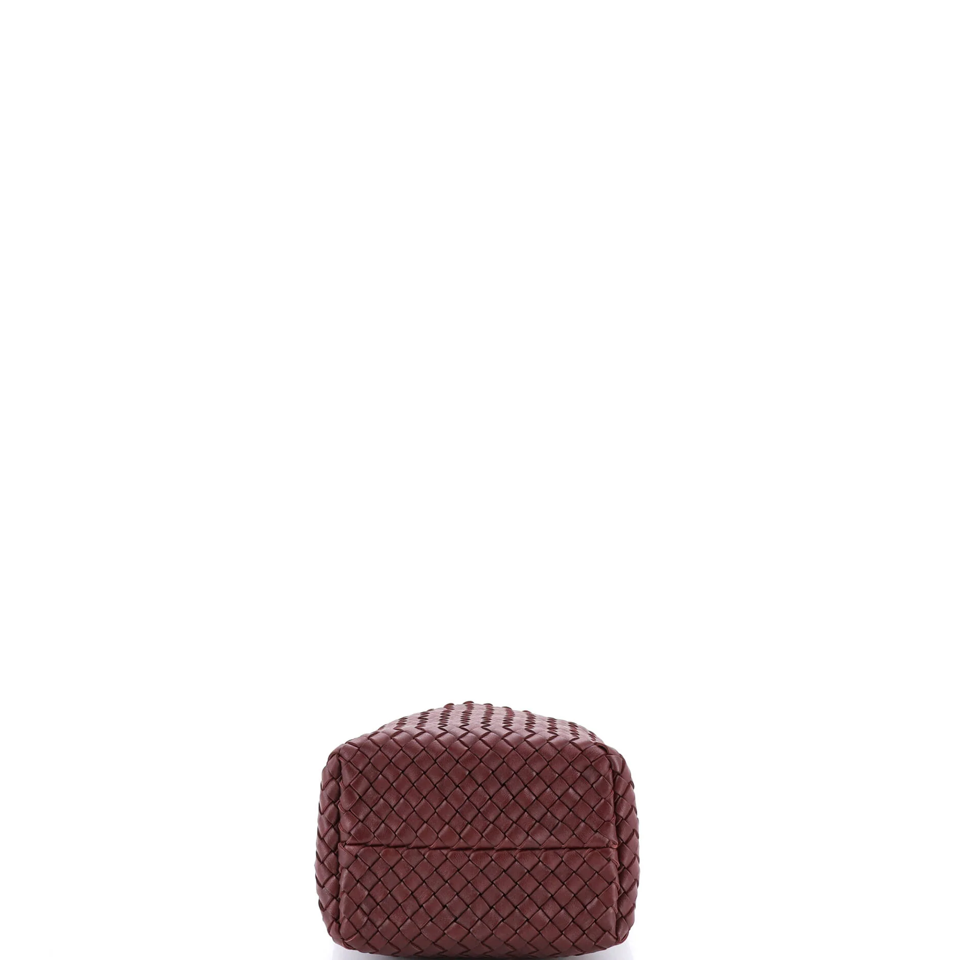 Cabat Bucket Bag Padded Intrecciato Leather Small - Image 4