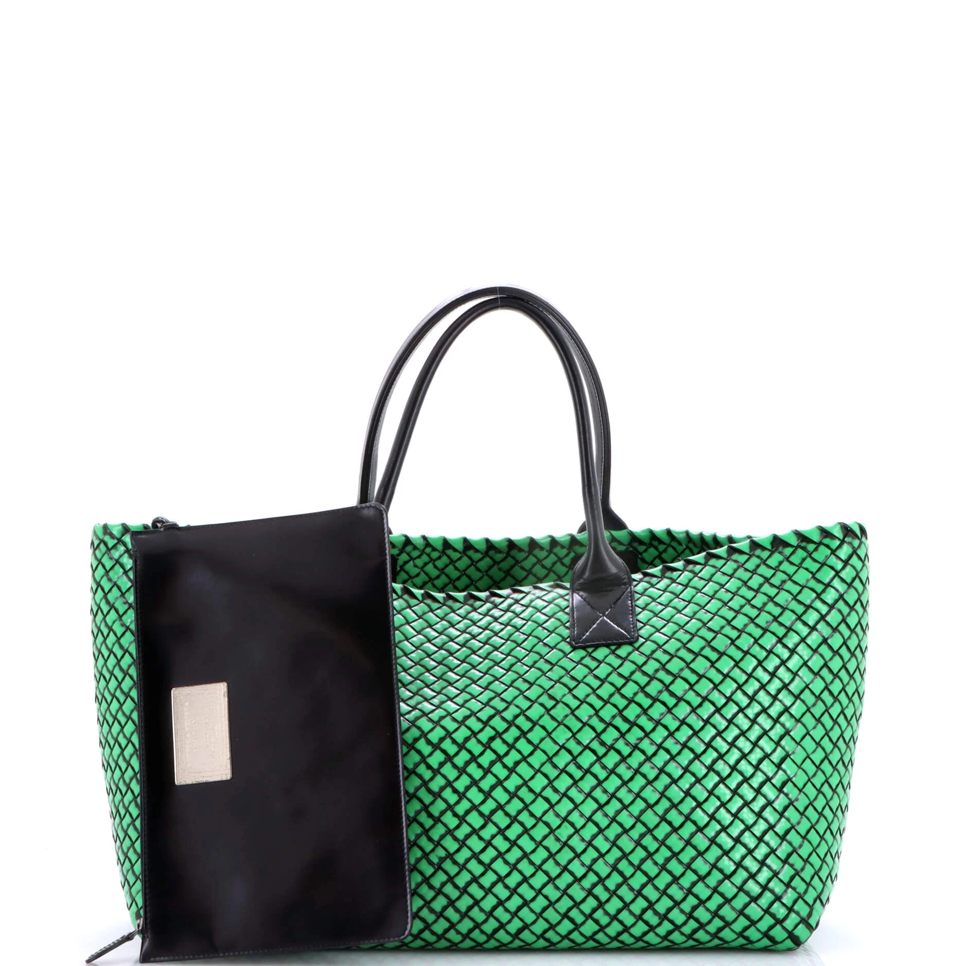 Cabat Tote Intrecciato Brushed Calfskin Medium - Image 2