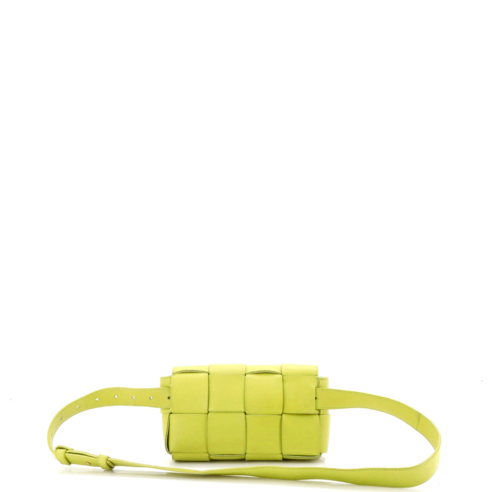 Cassette Belt Bag Maxi Intrecciato Leather - Image 3