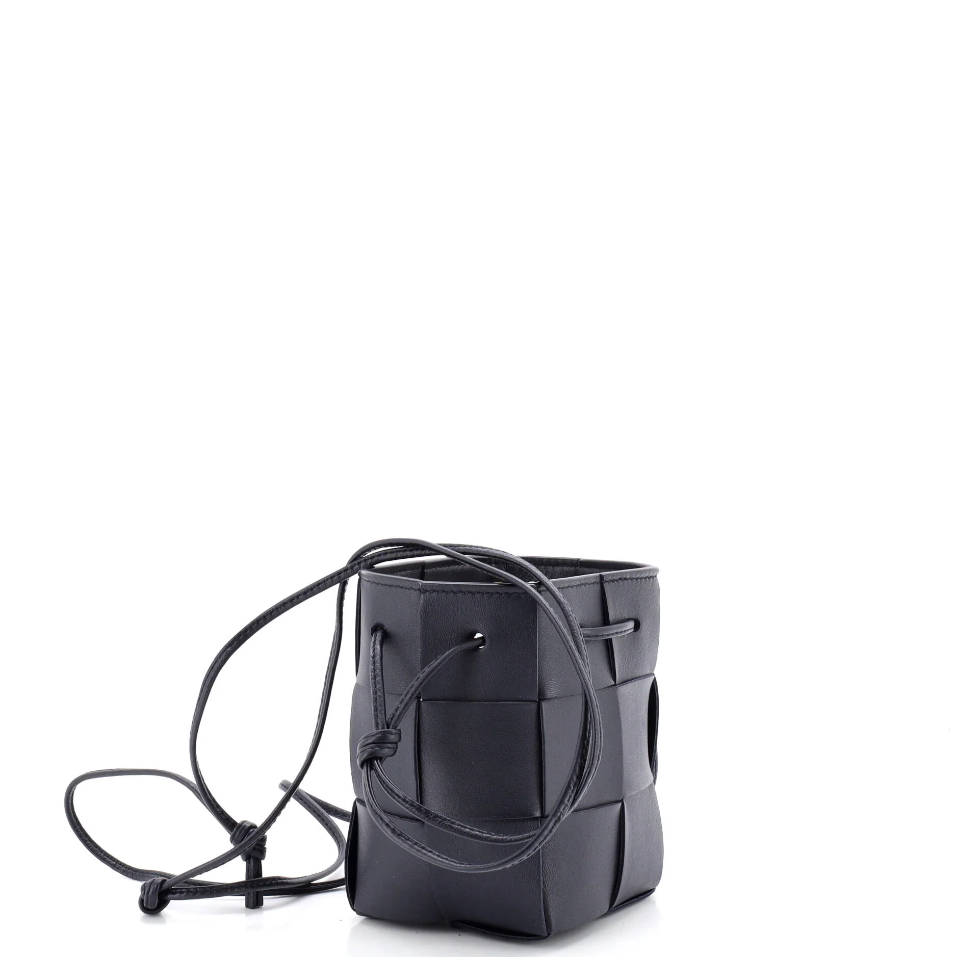 Cassette Bucket Bag Maxi Intrecciato Leather Mini - Image 2