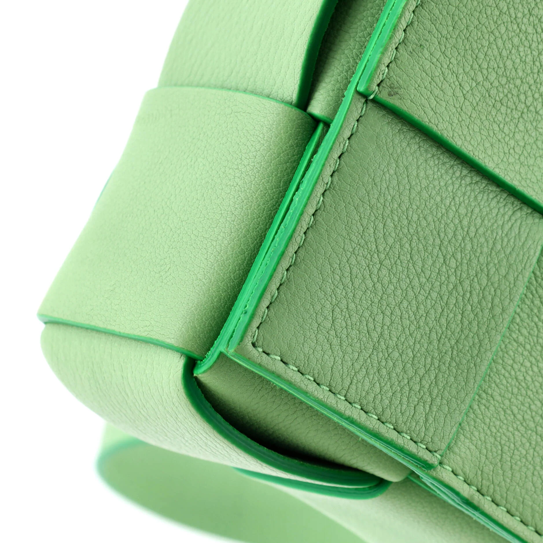 Cassette Crossbody Bag Maxi Intrecciato Leather - Image 6