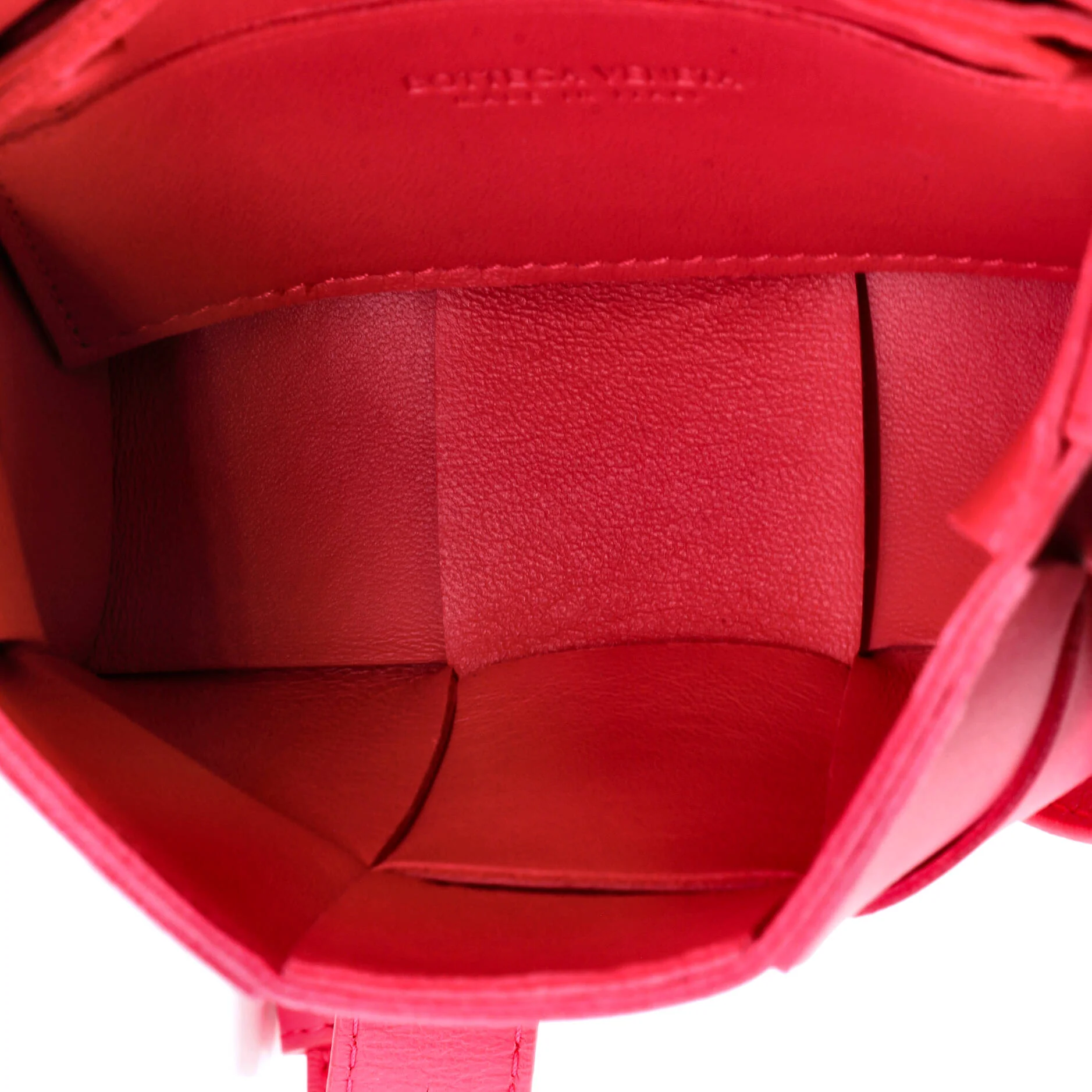 Cassette Crossbody Bag Maxi Intrecciato Leather Candy - Image 5
