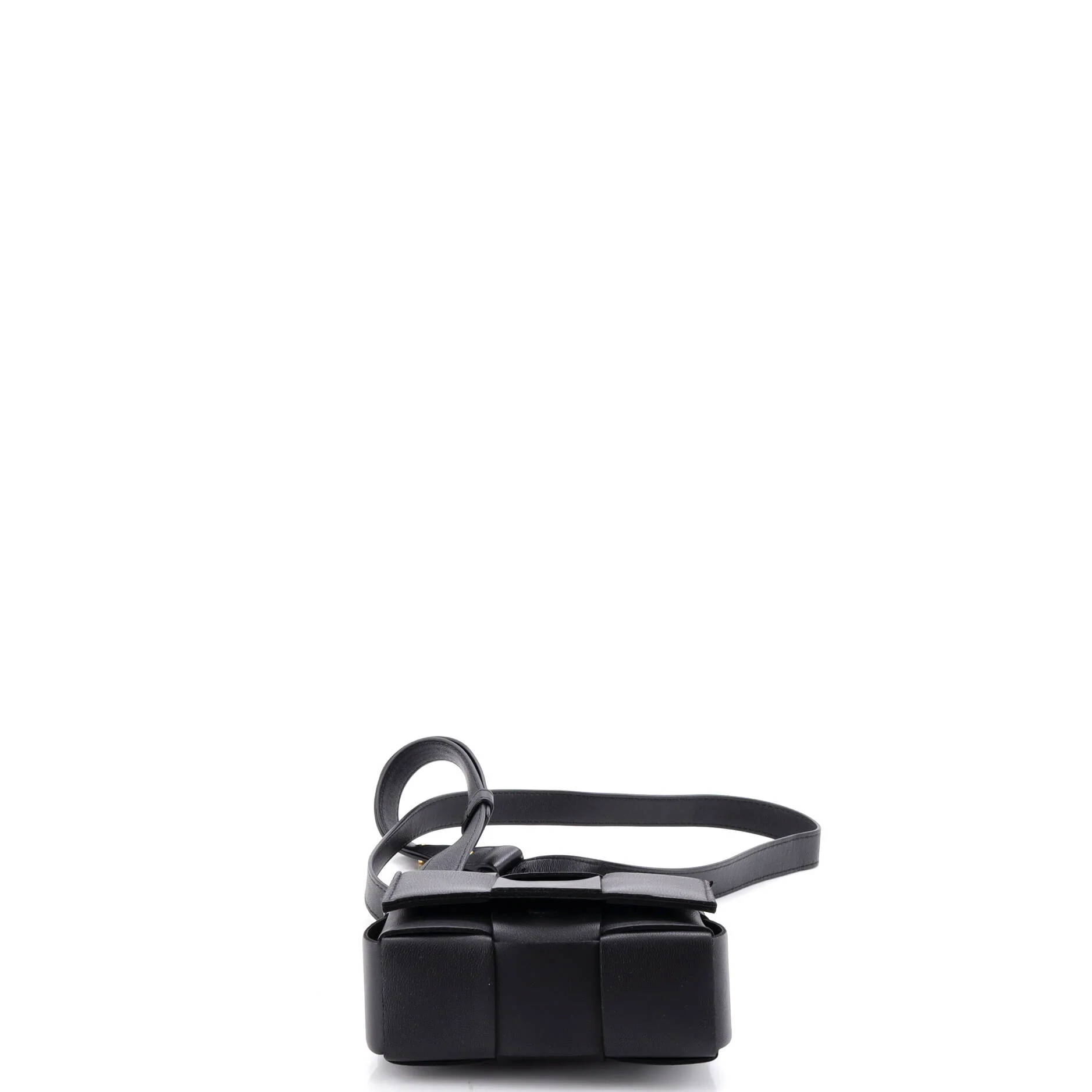 Cassette Crossbody Bag Maxi Intrecciato Leather Candy - Image 4