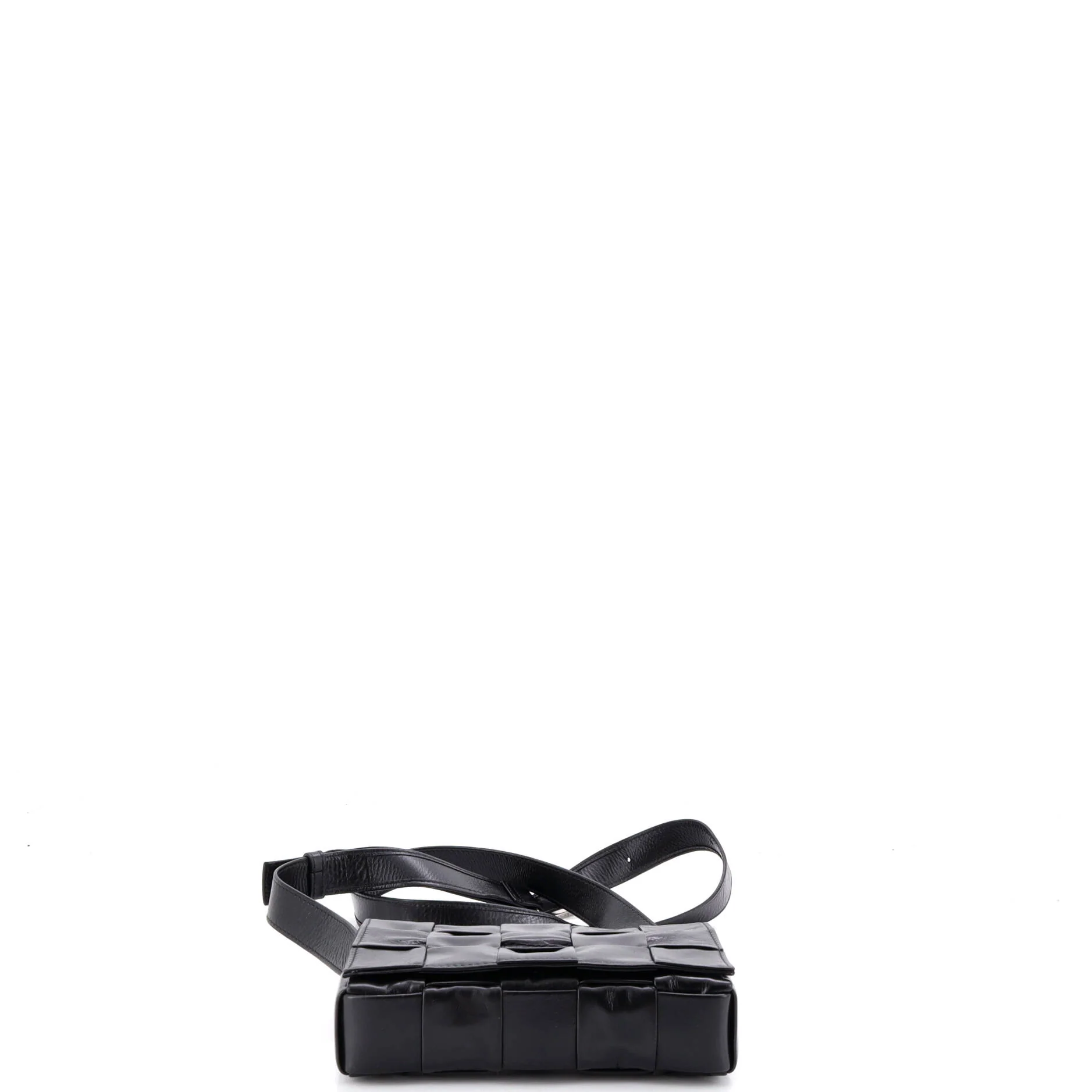 Cassette Crossbody Bag Maxi Intrecciato Leather Small - Image 4