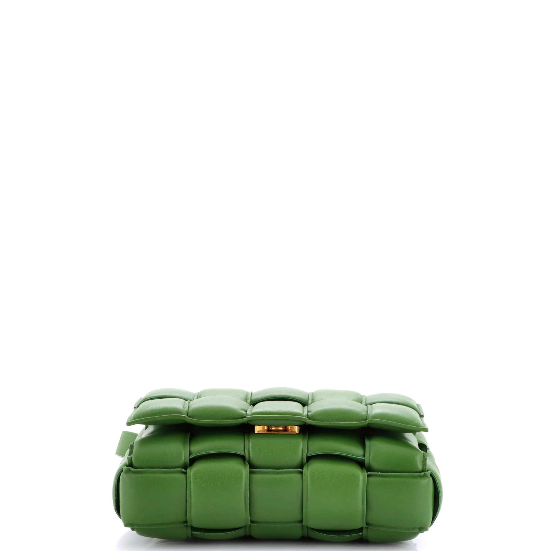 Cassette Crossbody Bag Padded Maxi Intrecciato Leather - Image 4